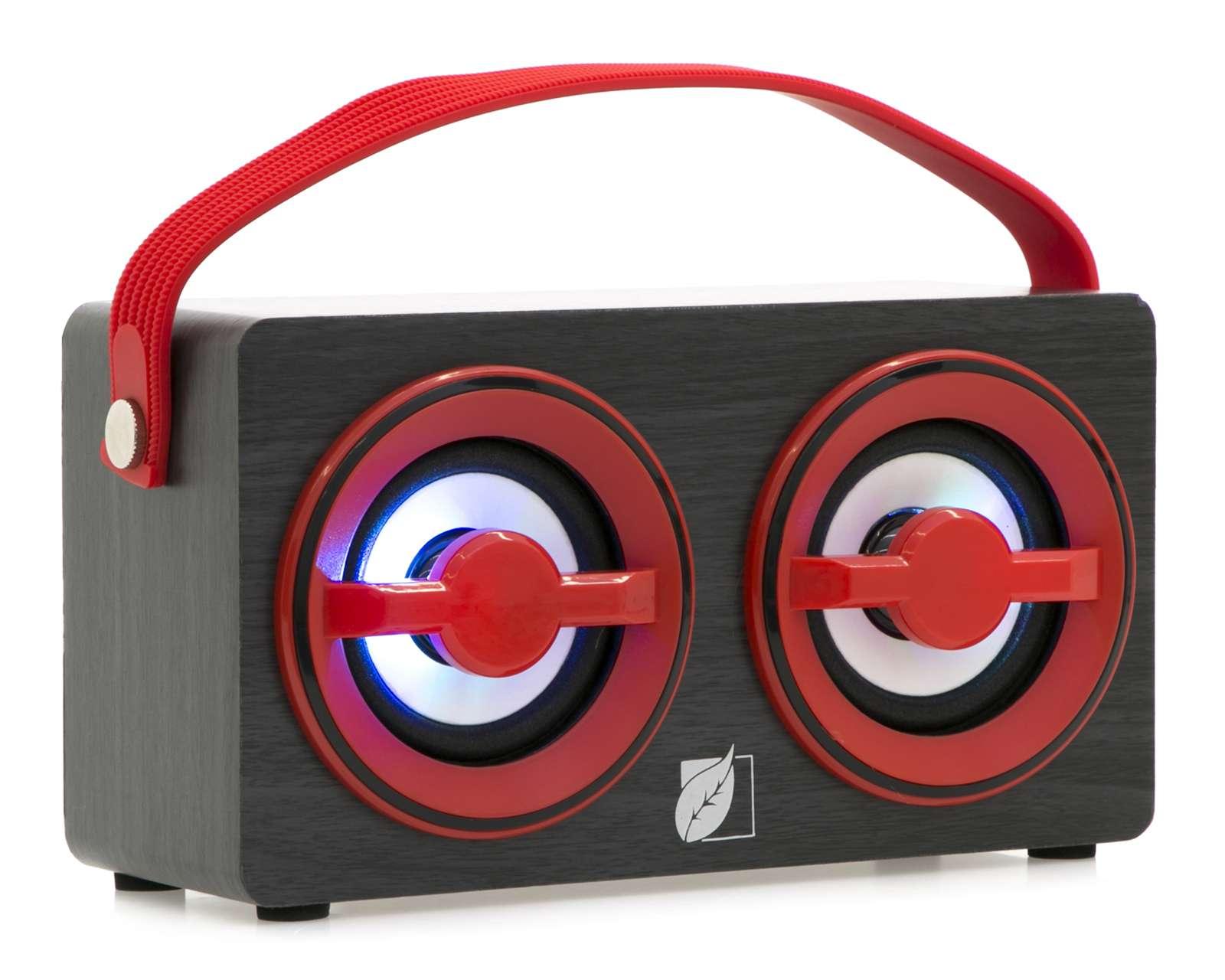 Foto 2 pulgar | Foto 1 | Bocina Inalámbrica Green Leaf 18-9420RDM Gris