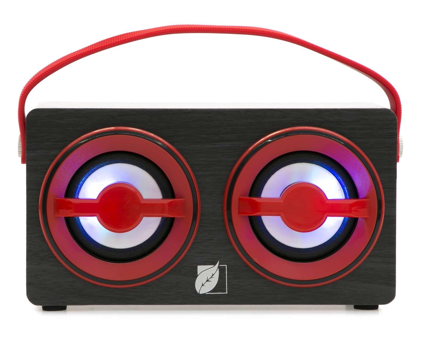 Foto 3 pulgar | Foto 2 | Bocina Inalámbrica Green Leaf 18-9420RDM Gris