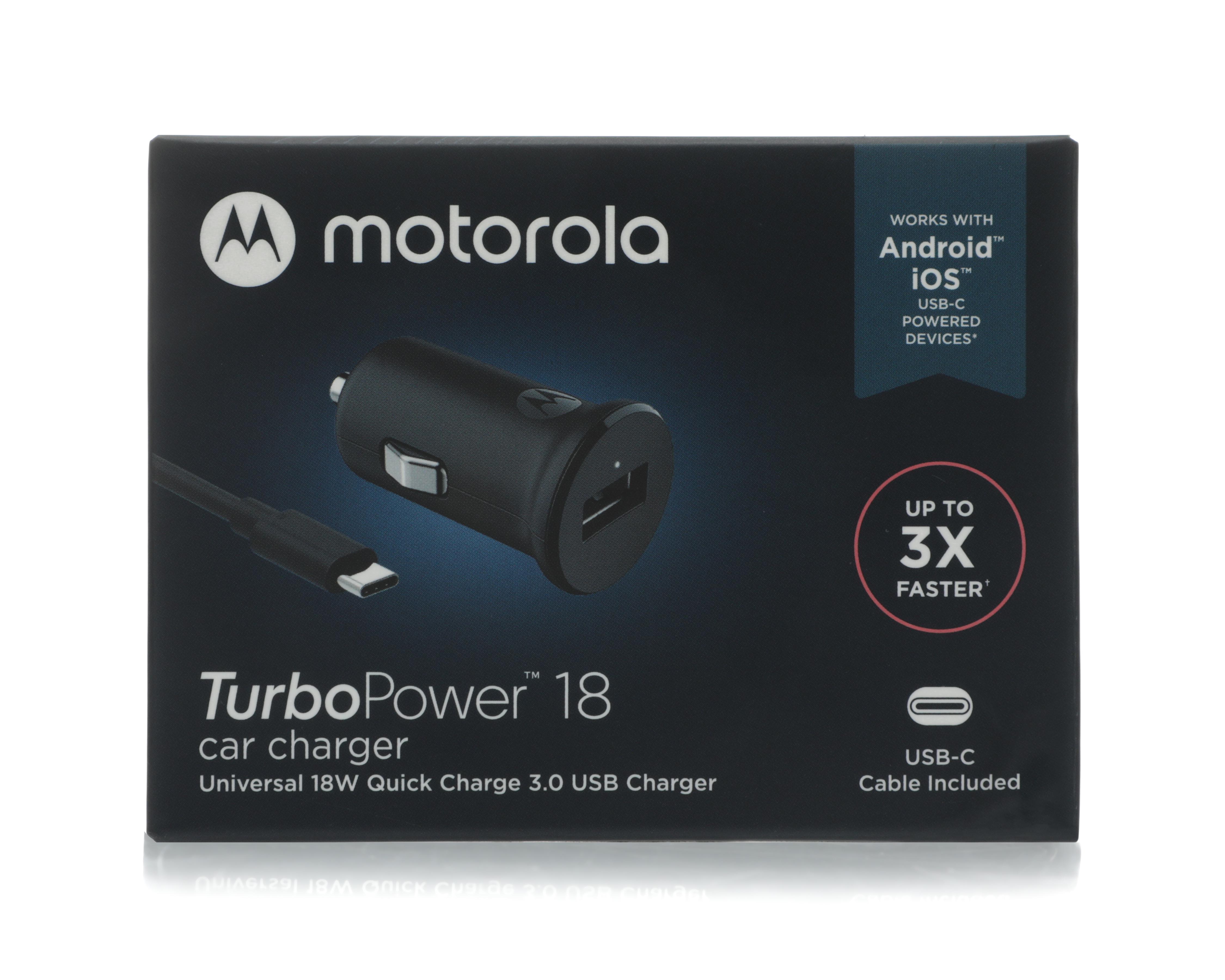 Foto 5 pulgar | Foto 4 | Cargador para Auto Motorola USB a USB-C 18W