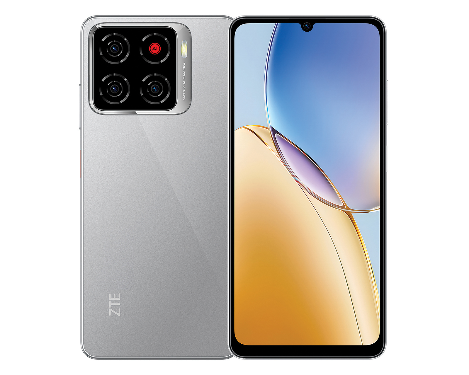 Celular ZTE Blade A56 Liberado 128 GB Gris