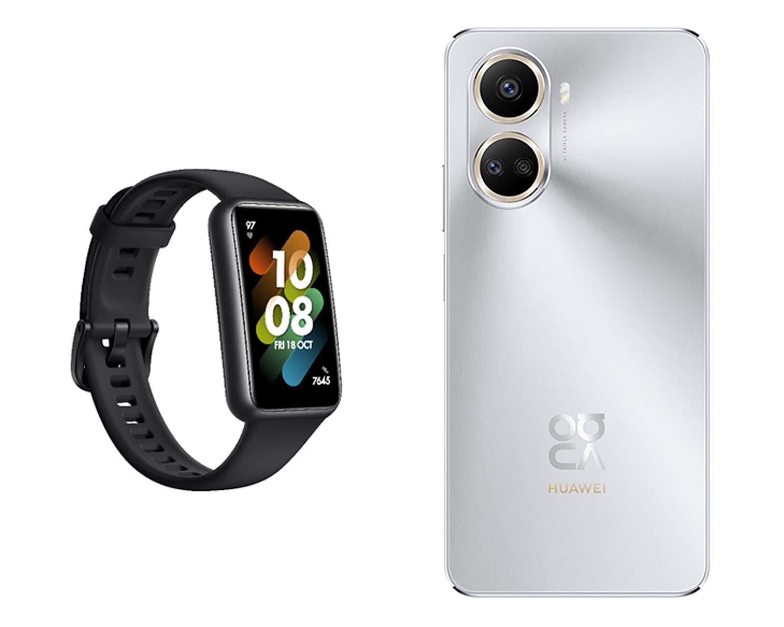 Movistar Huawei Nova 10 SE 256 GB Plata + Fitband