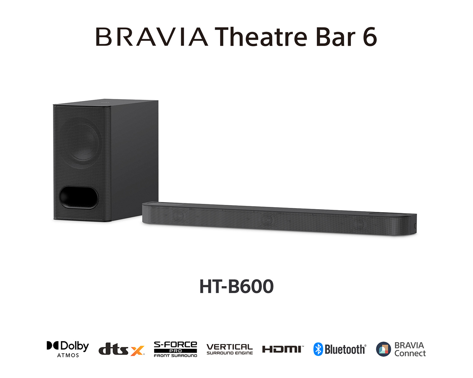 Foto 3 pulgar | Foto 2 | Barra de Sonido Sony Bravia Theatre Bar 6 con Subwoofer