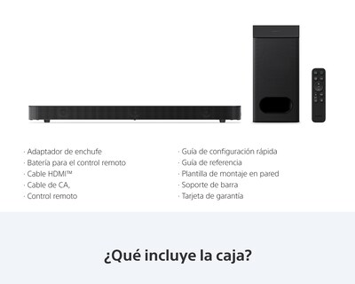 Foto 3 | Foto 3 | Barra de Sonido Sony Bravia Theatre Bar 6 con Subwoofer