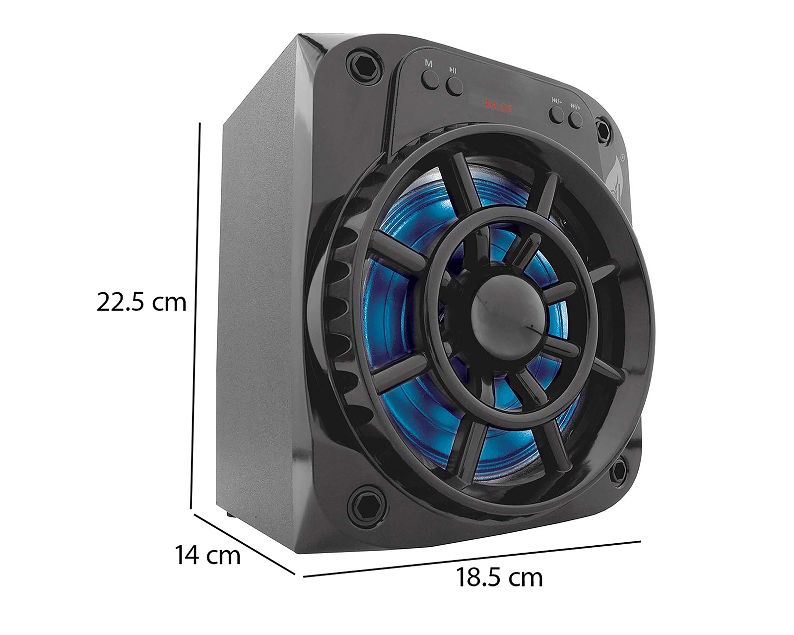 Foto 6 | Foto 6 | Bocina Inalámbrica Green Leaf 18-9450 Negra