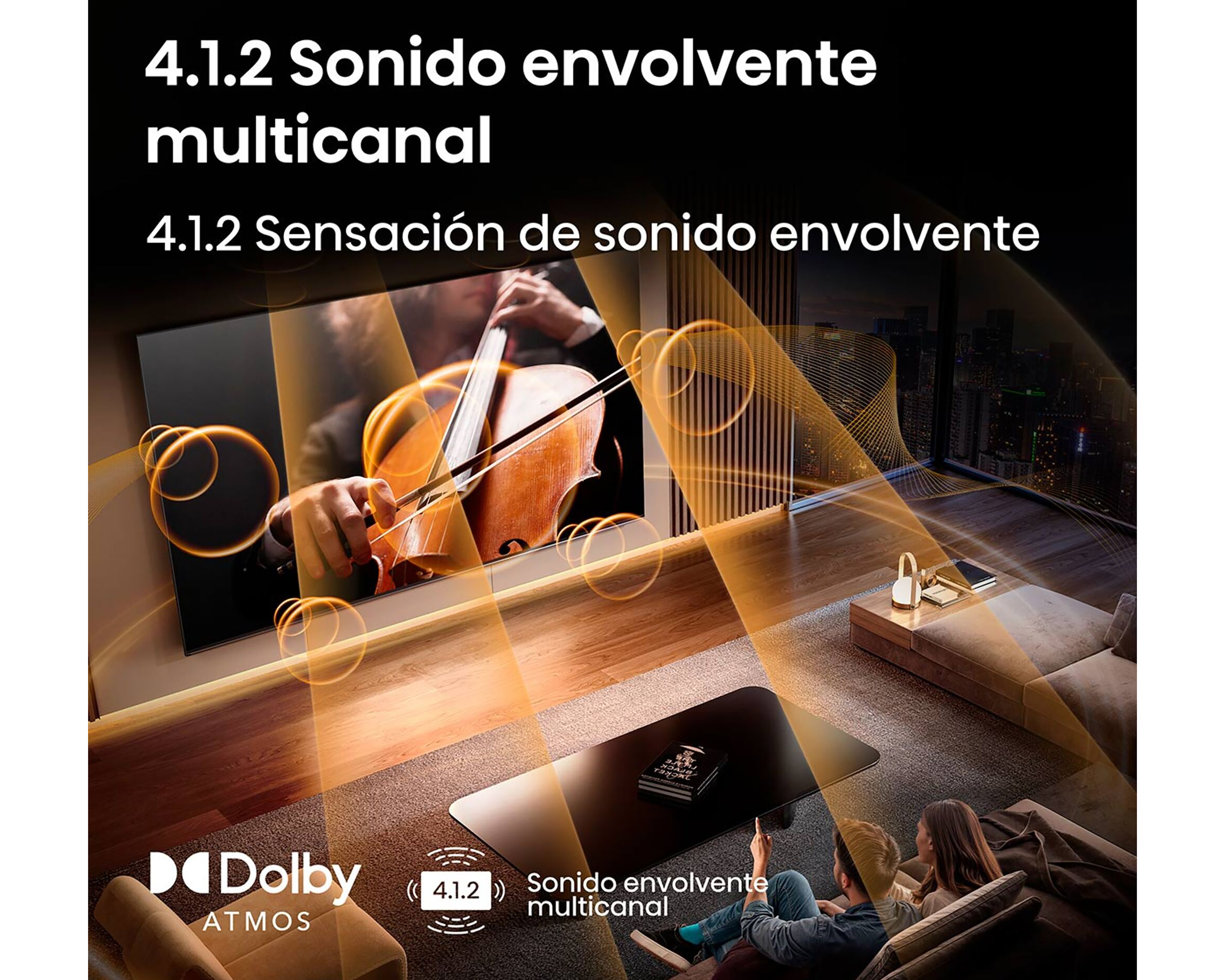 Foto 6 pulgar | Foto 5 | Pantalla Smart TV Hisense Mini Led Uled 4K Hisense 55 Pulgadas 55U8QG