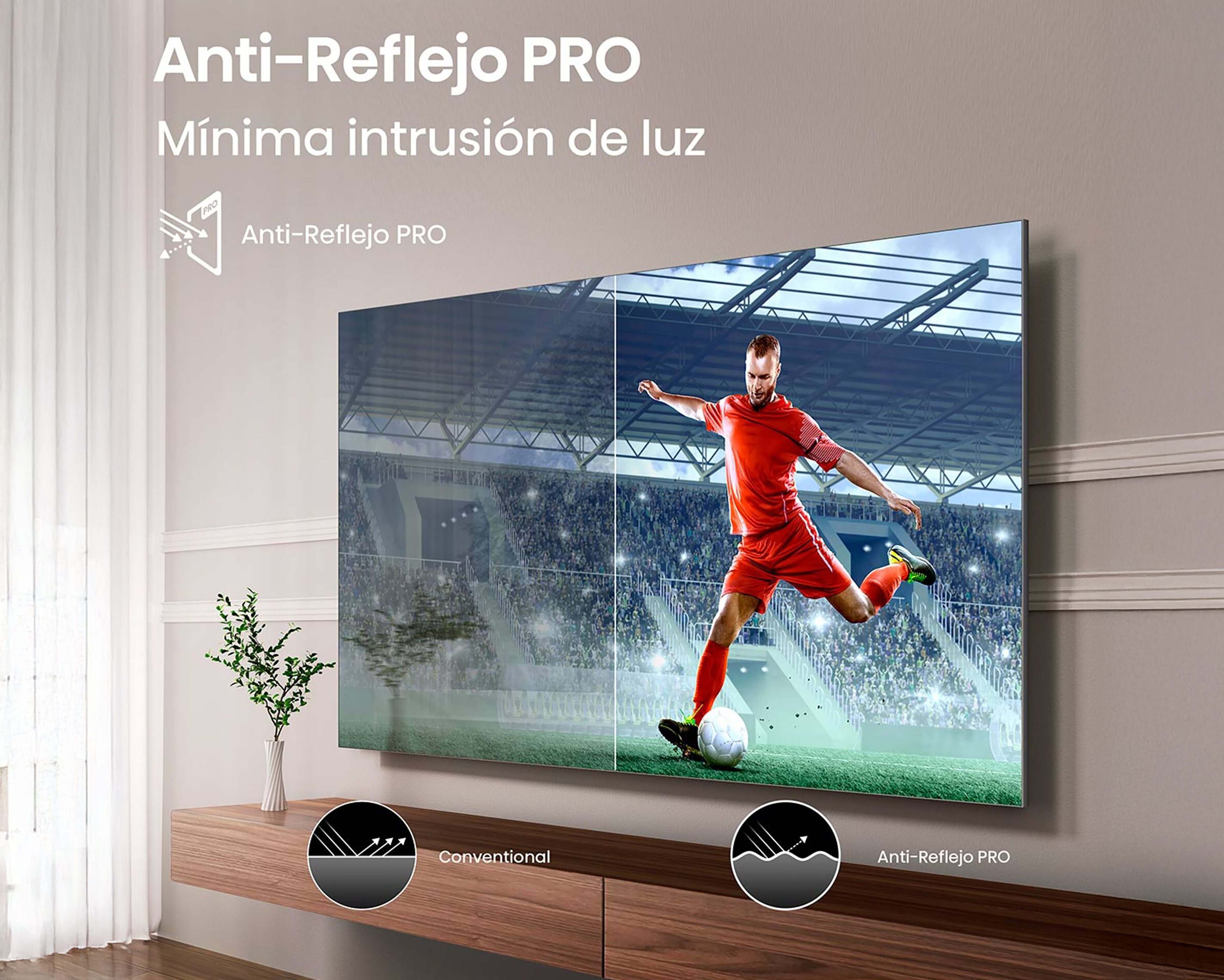 Foto 10 pulgar | Foto 9 | Pantalla Smart TV Hisense Mini Led Uled 4K Hisense 55 Pulgadas 55U8QG