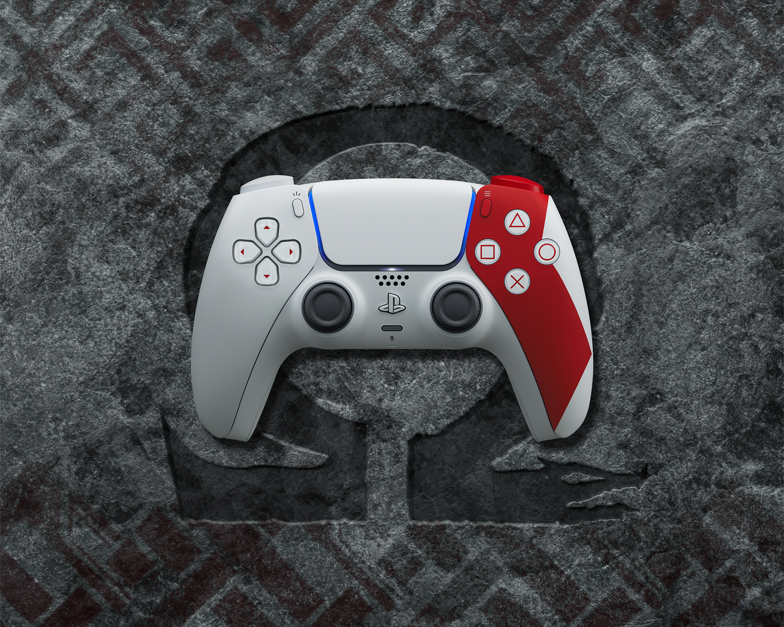 Foto 8 pulgar | Foto 7 | Preventa Control Inalámbrico para PlayStation 5 Sony Dualsense God Of War Blanco