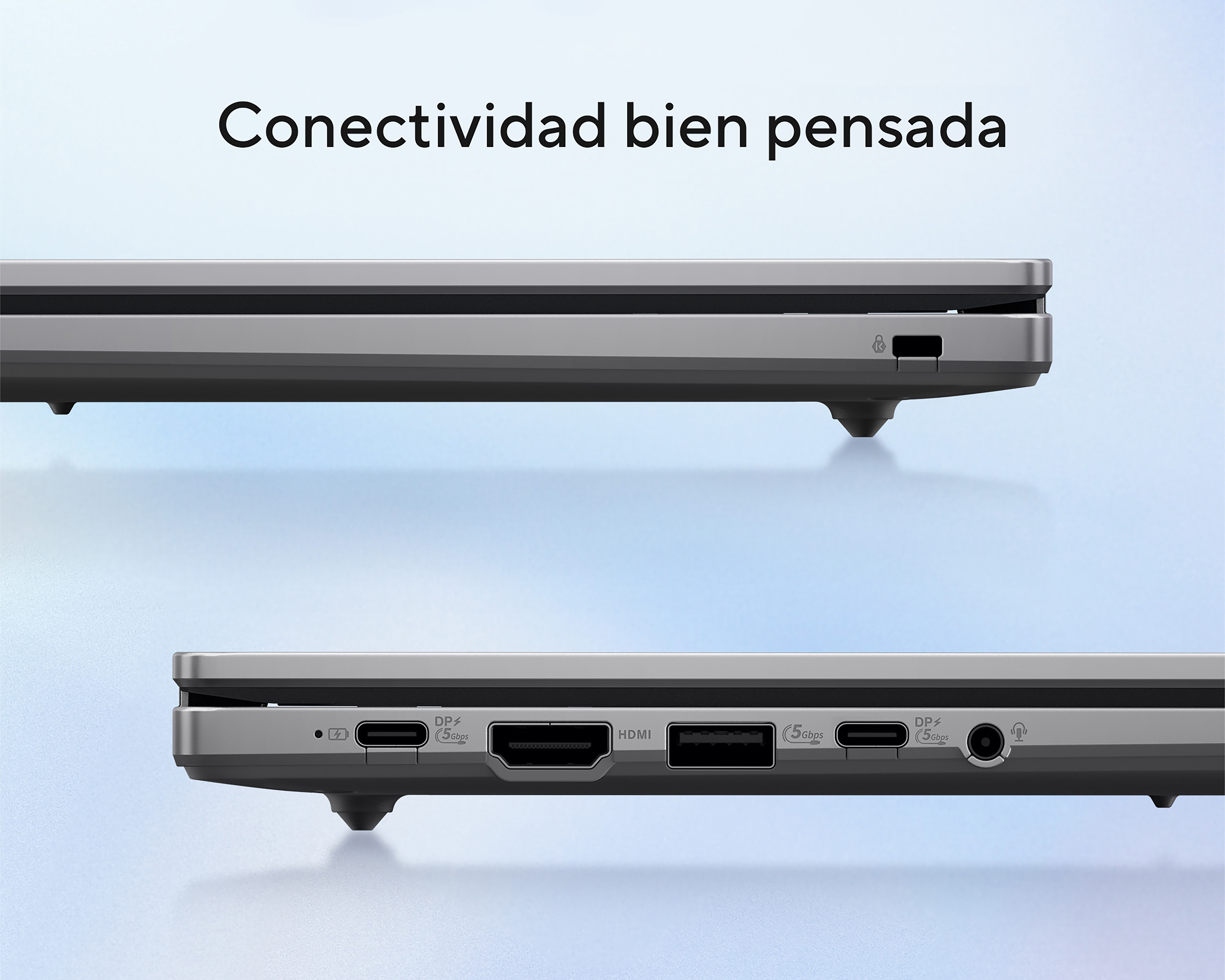 Foto 5 | Foto 5 | Laptop Asus Chromebook CX1405CTA-C8G128-C1 14 Pulgadas Chrome OS Intel N50 8 GB de RAM 128 GB eMMC Plateada