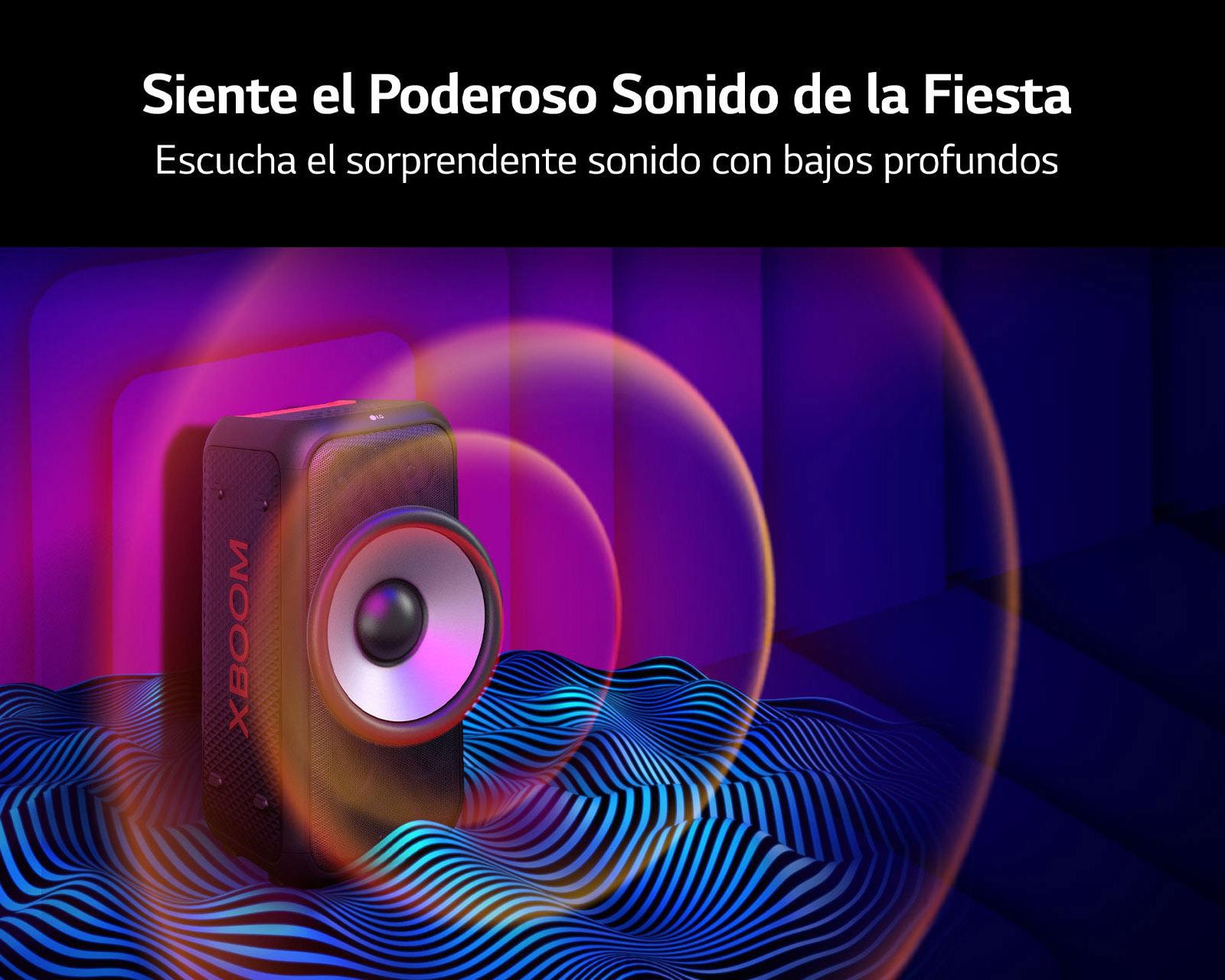 Foto 5 | Foto 5 | Bocina Portátil LG XBOOM XL5S 200 W con Luces