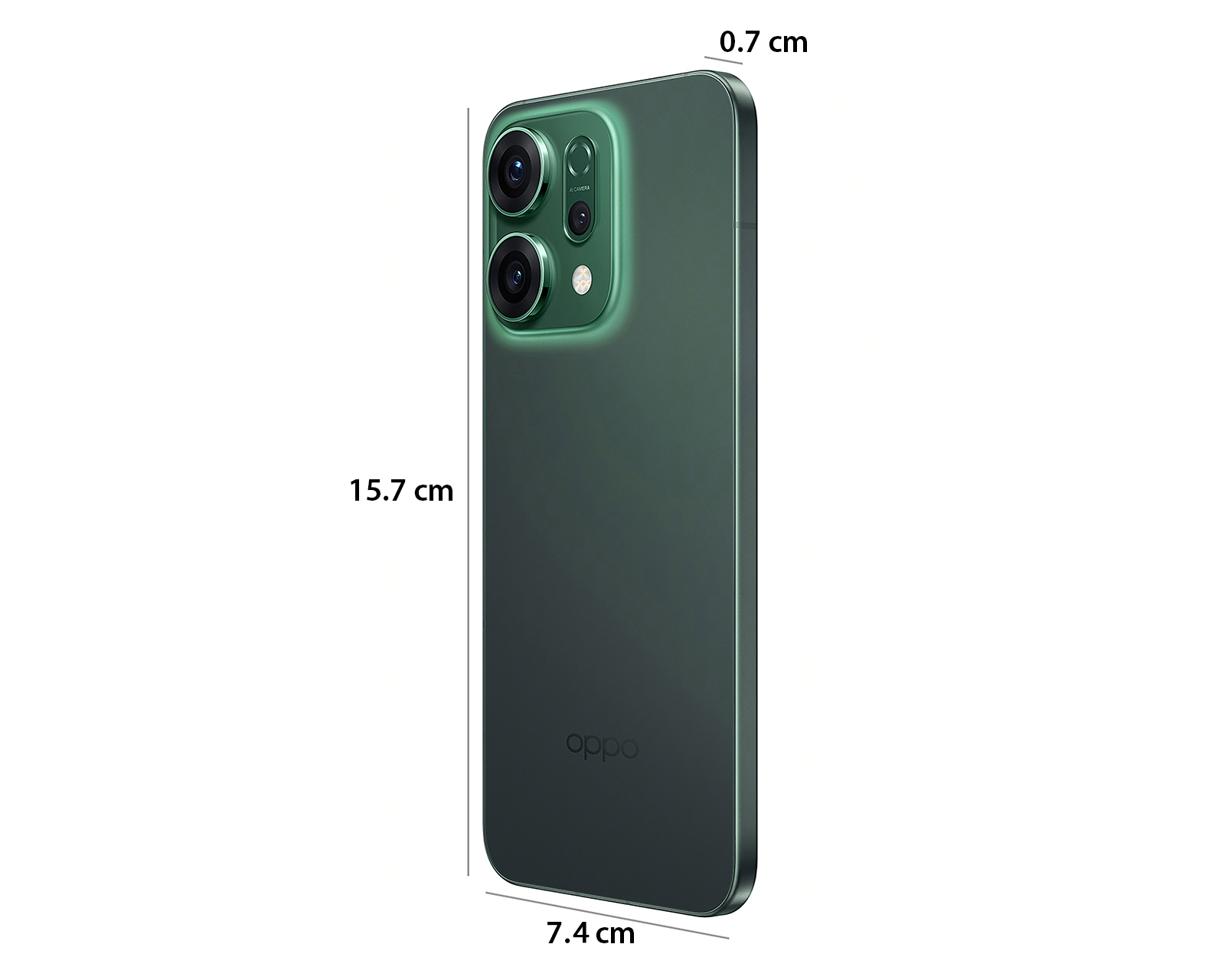 Foto 11 pulgar | Foto 10 | AT&T/Unefon OPPO Reno 14 5G 256 GB Verde + Audífonos