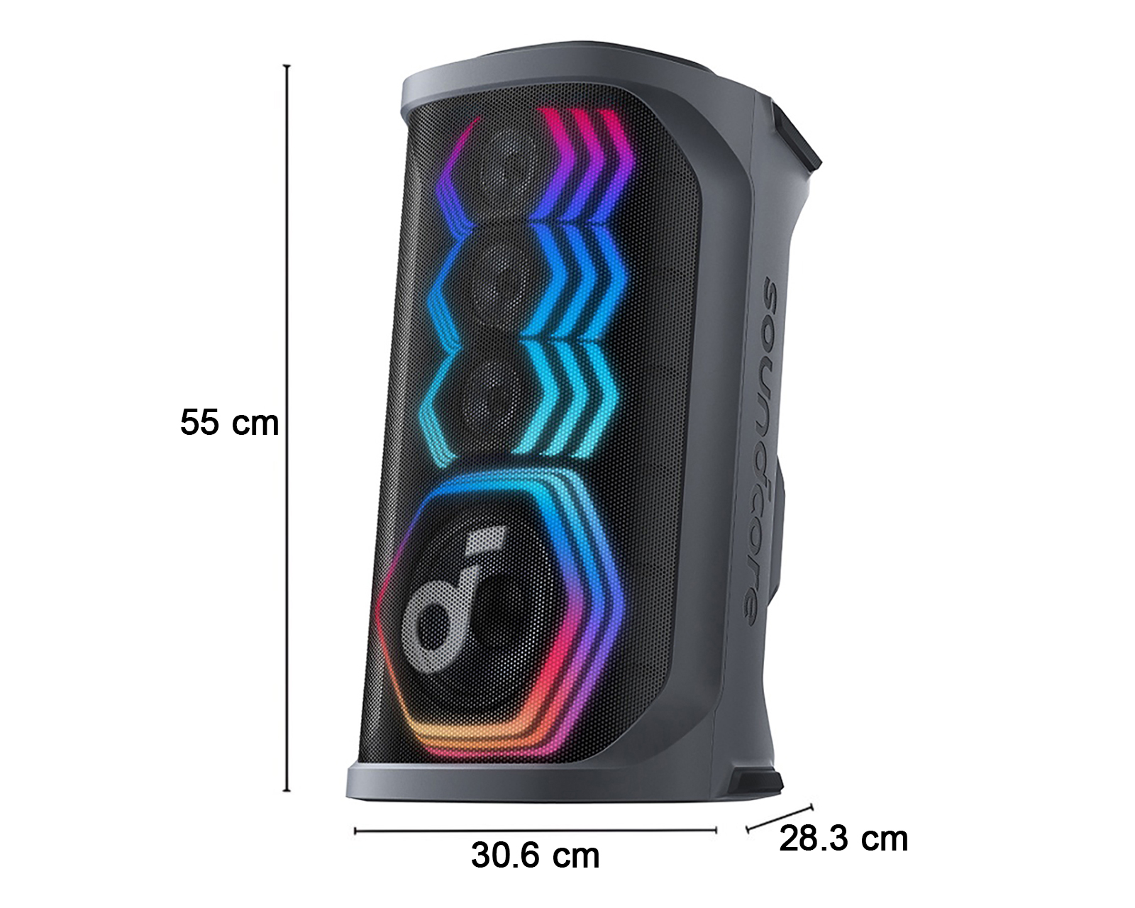 Foto 11 pulgar | Foto 10 | Bocina Bluetooth Soundcore Rave 3S 200 W con 2 Micrófonos