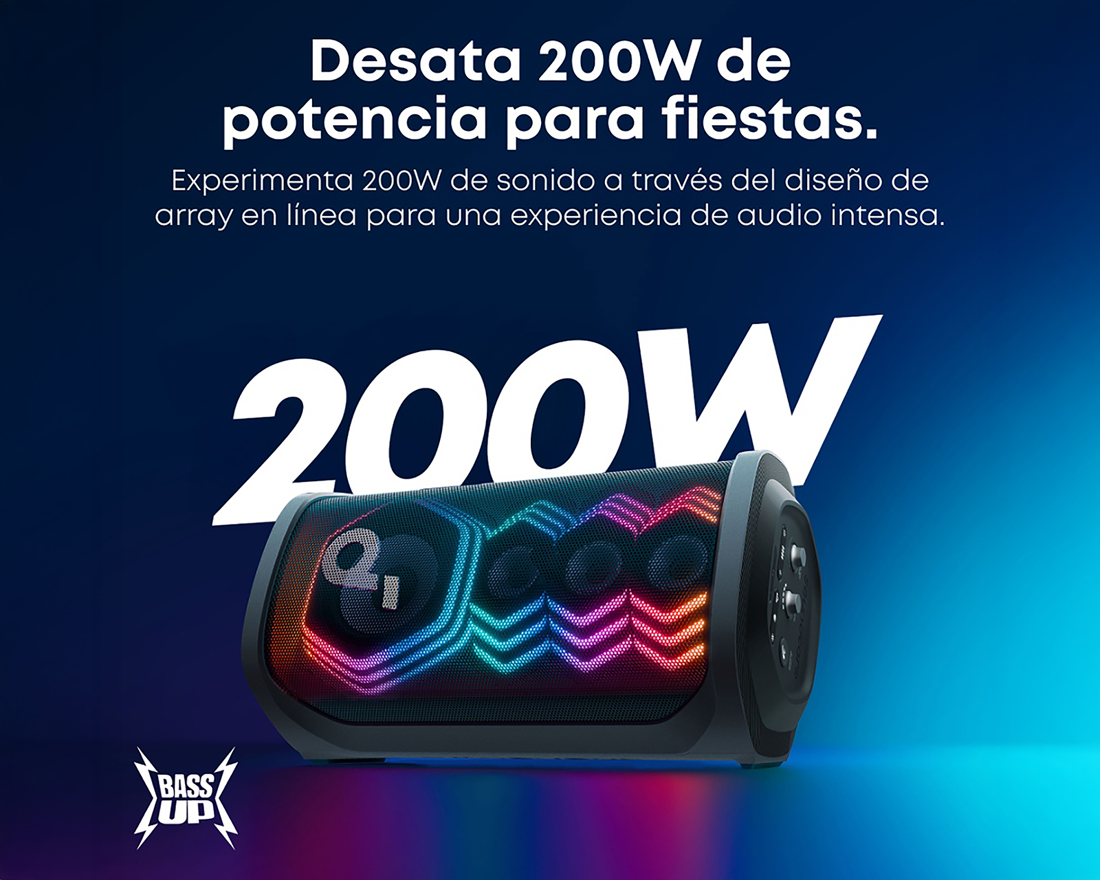 Foto 7 pulgar | Foto 6 | Bocina Bluetooth Soundcore Rave 3S 200 W con 2 Micrófonos