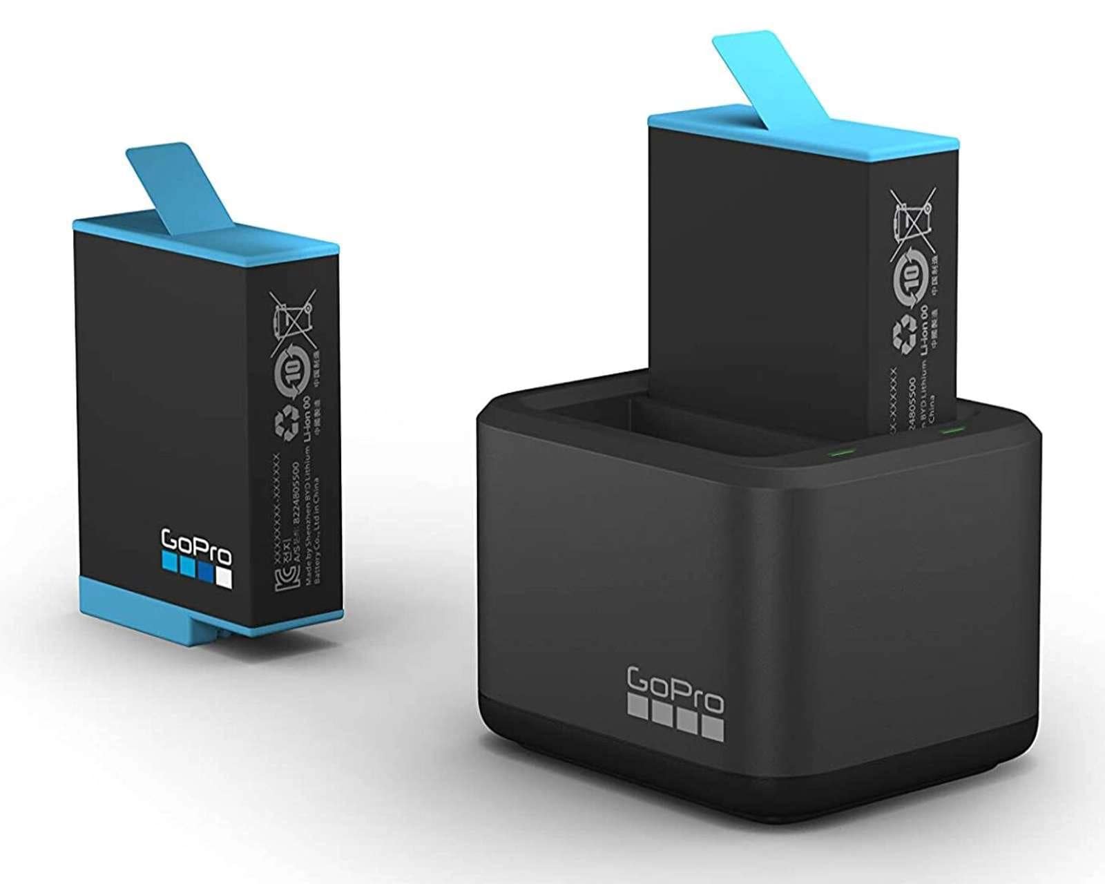 Foto 3 pulgar | Foto 2 | Cargador y Batería Recargable para GoPro Hero 9