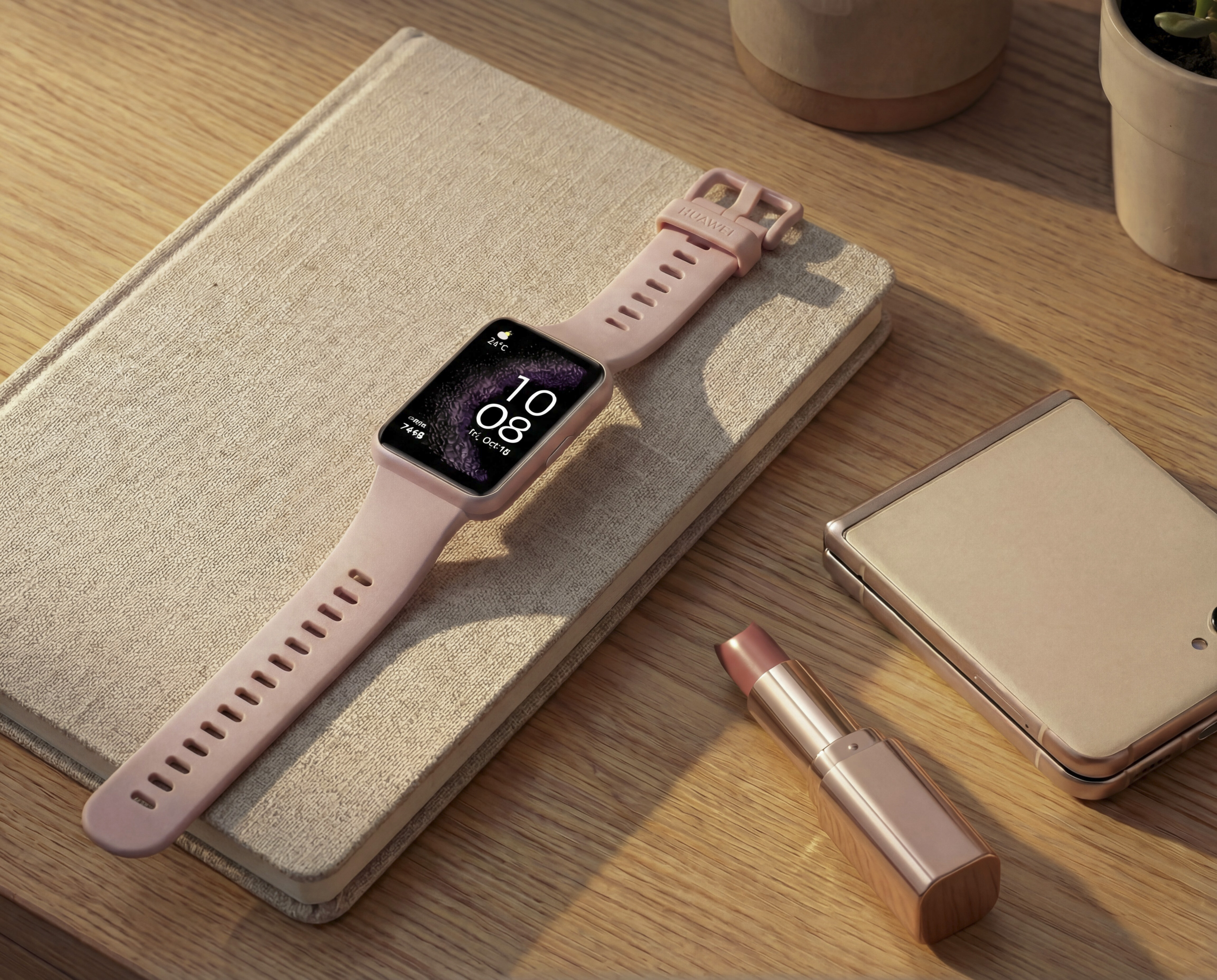 Foto 7 pulgar | Foto 6 | Smartwatch Huawei Fit Special Edition Rosa Nébula