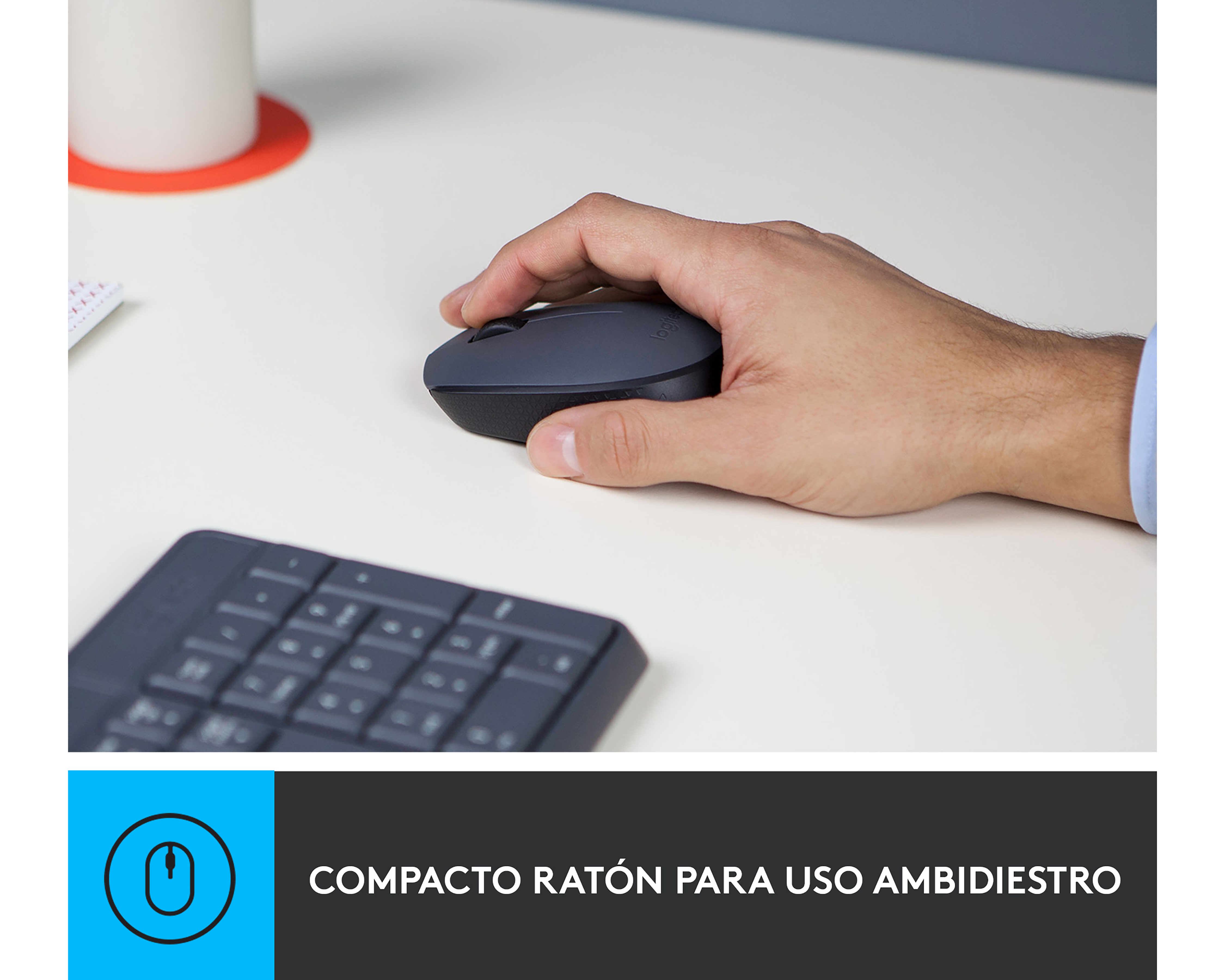 Foto 3 pulgar | Foto 2 | Combo de Teclado y Mouse Inalámbrico Logitech MK235