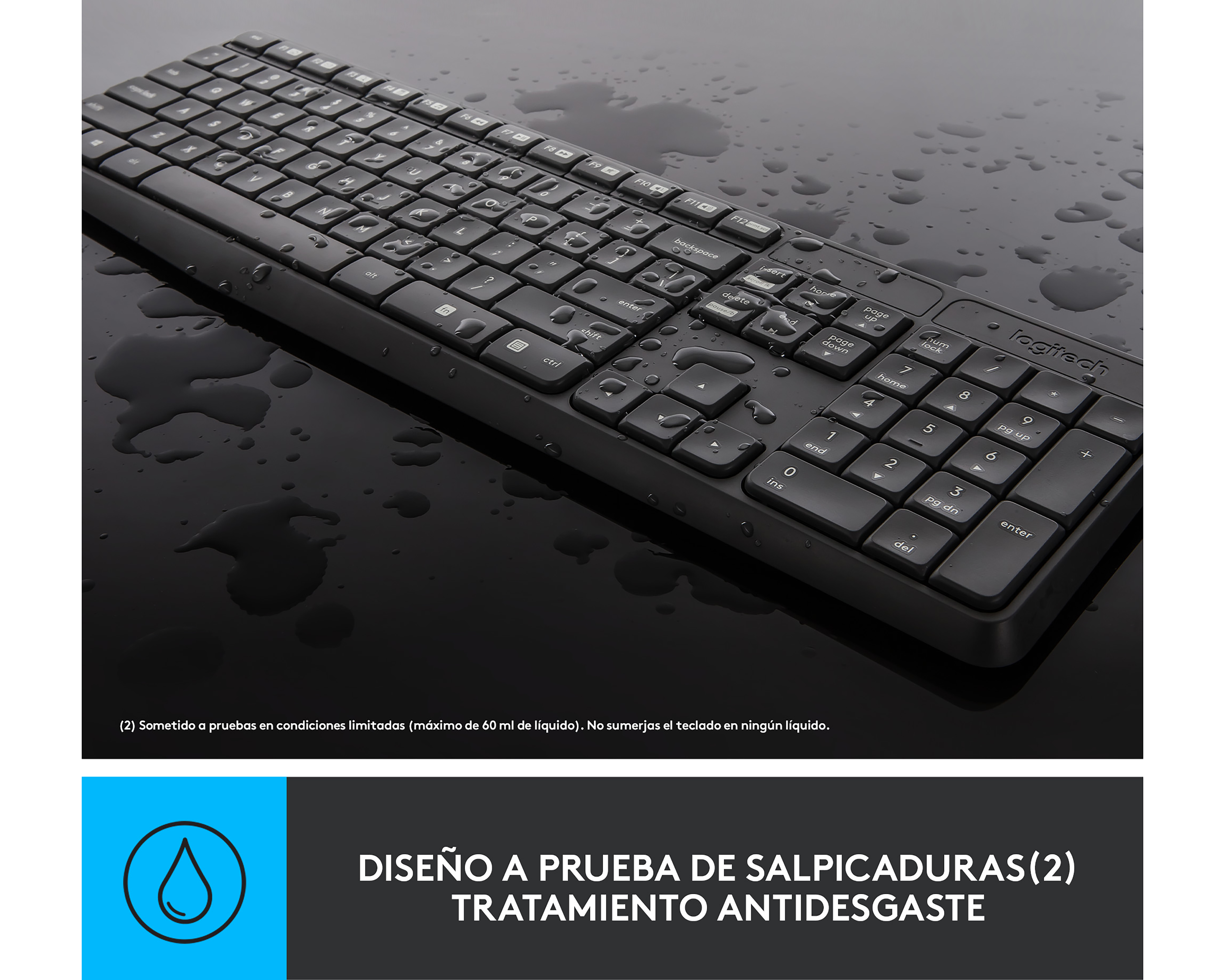 Foto 6 pulgar | Foto 5 | Combo de Teclado y Mouse Inalámbrico Logitech MK235