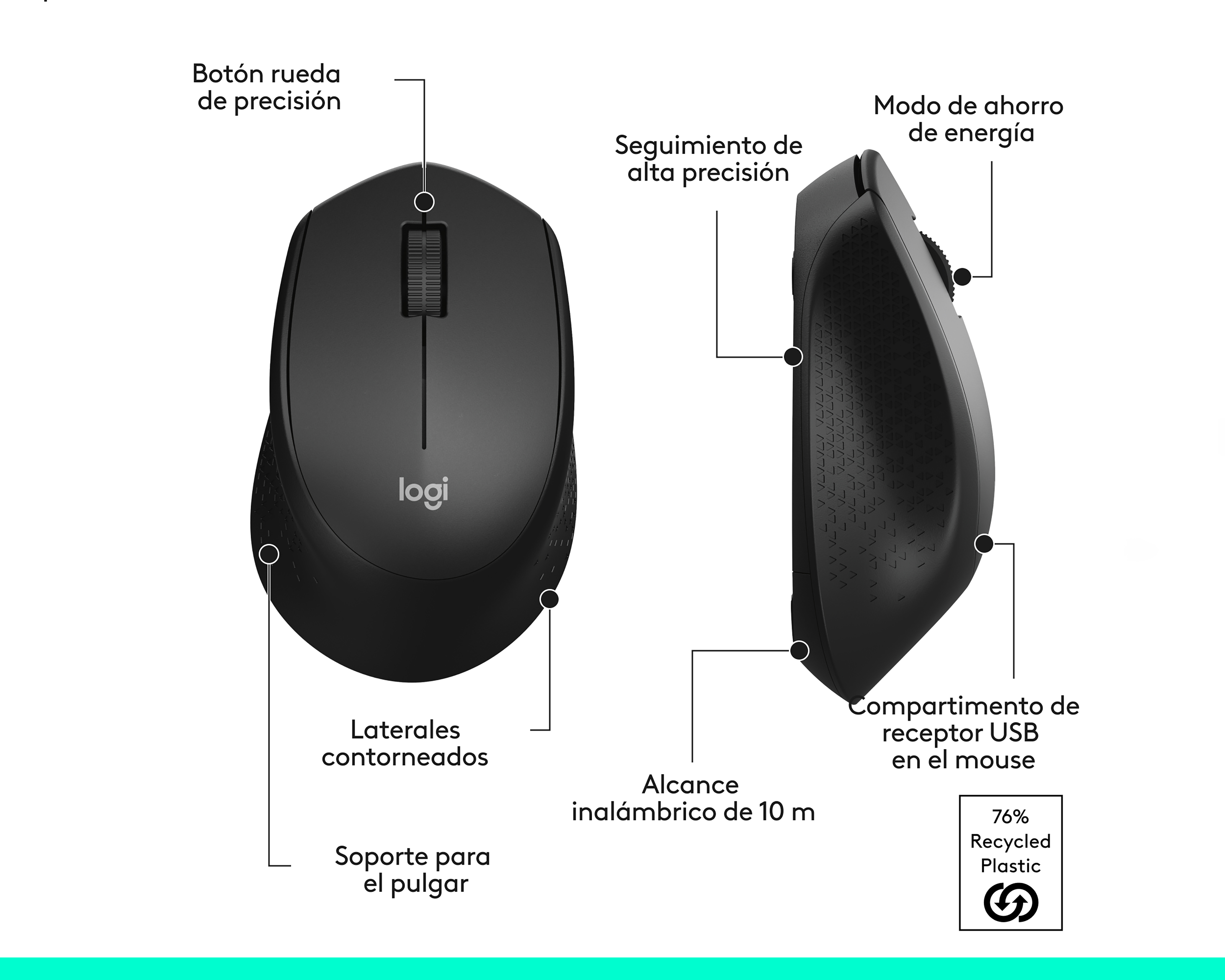 Foto 8 | Foto 8 | Combo de Teclado y Mouse Inalámbrico Logitech MK345