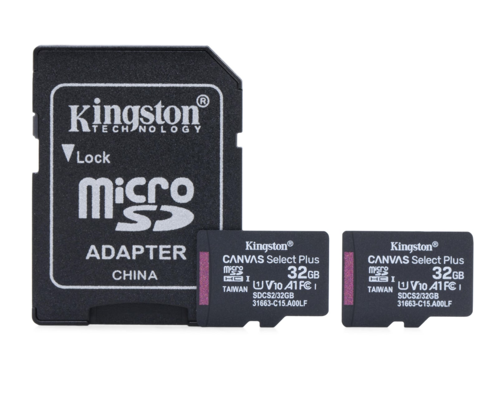 Foto 2 pulgar | Foto 1 | Memoria Micro-SD Kingston 32 GB Clase 10