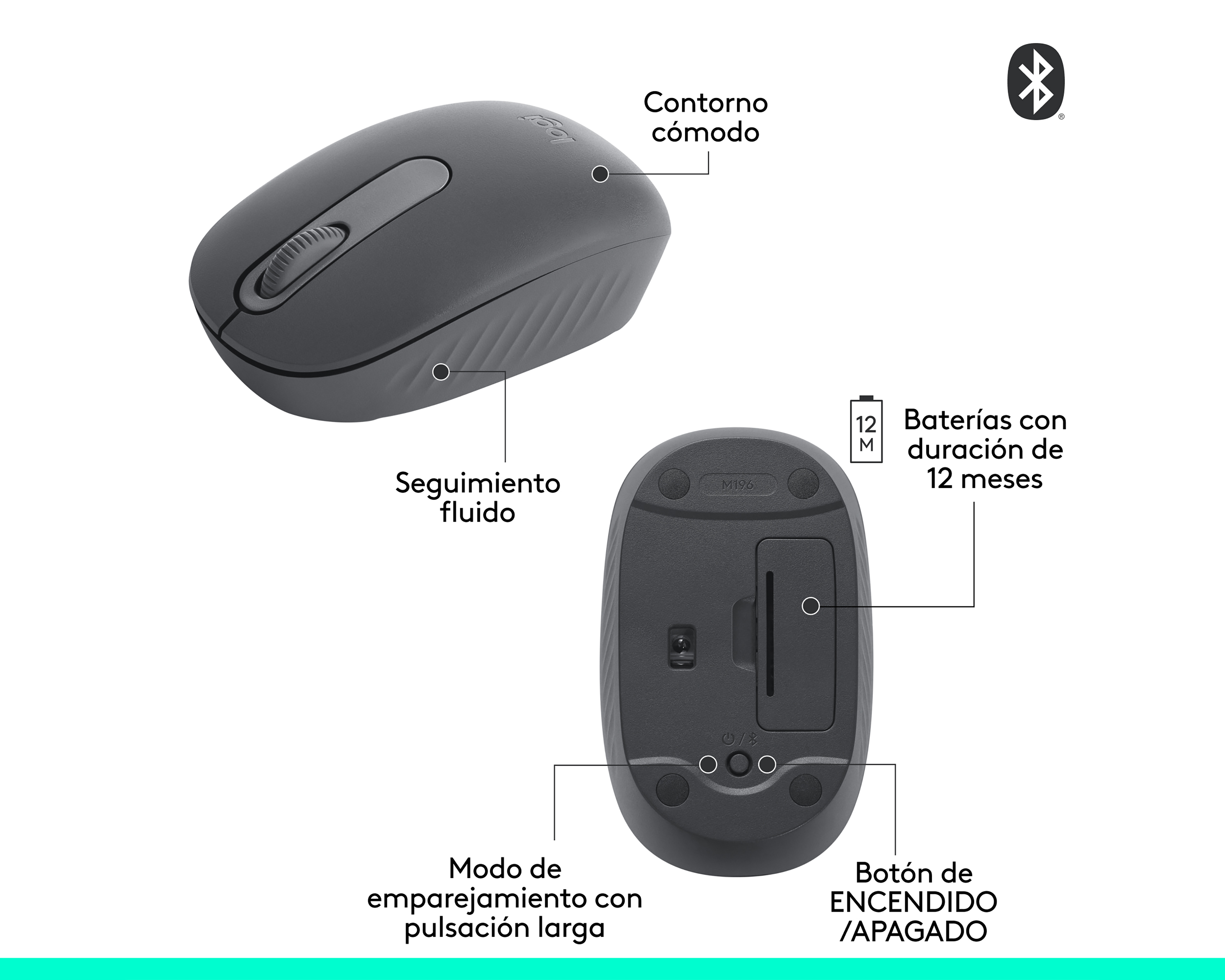 Foto 6 pulgar | Foto 5 | Mouse Inalámbrico Logitech M196