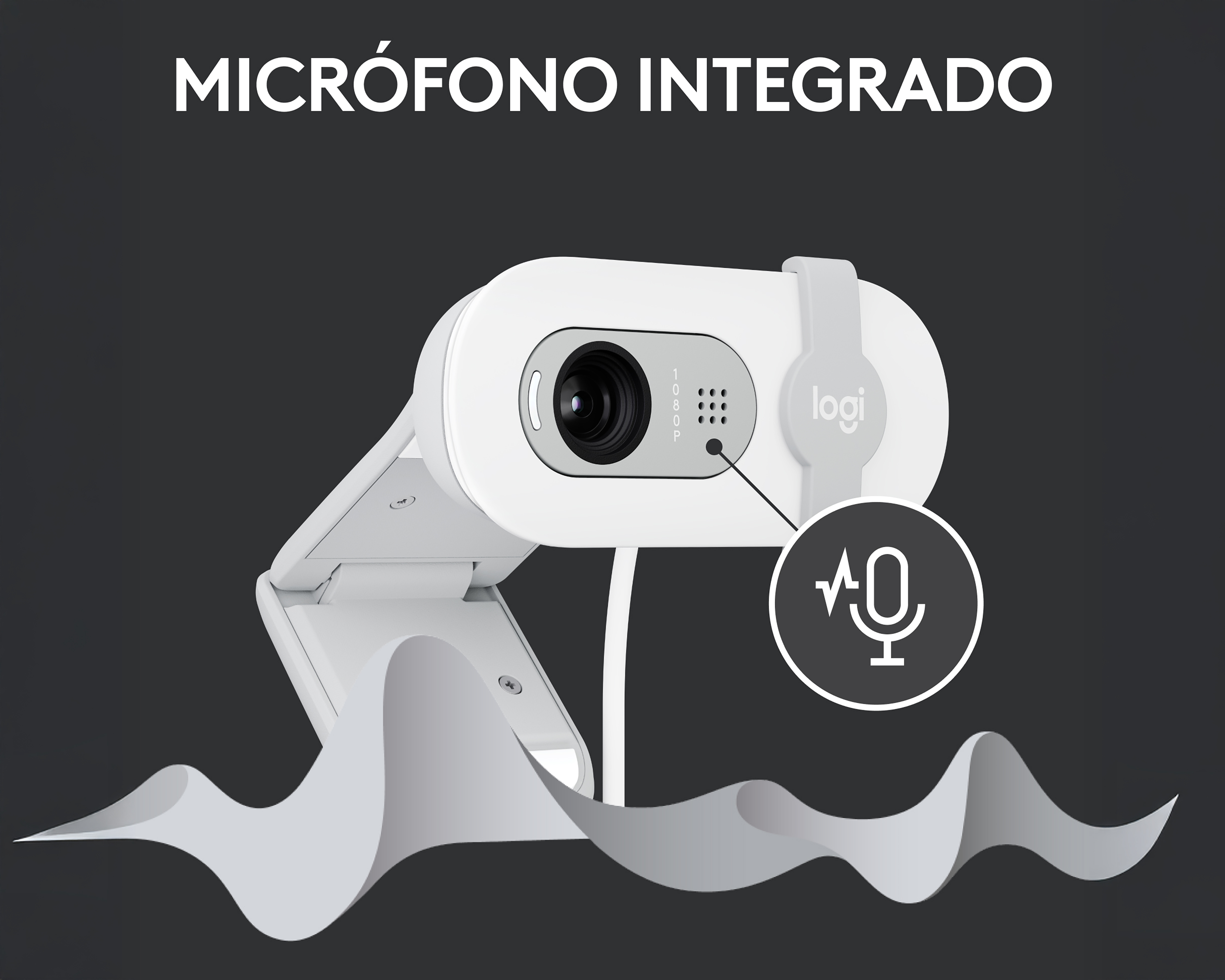 Foto 6 pulgar | Foto 5 | Cámara Web Logitech Brio 100 con Micrófono Integrado