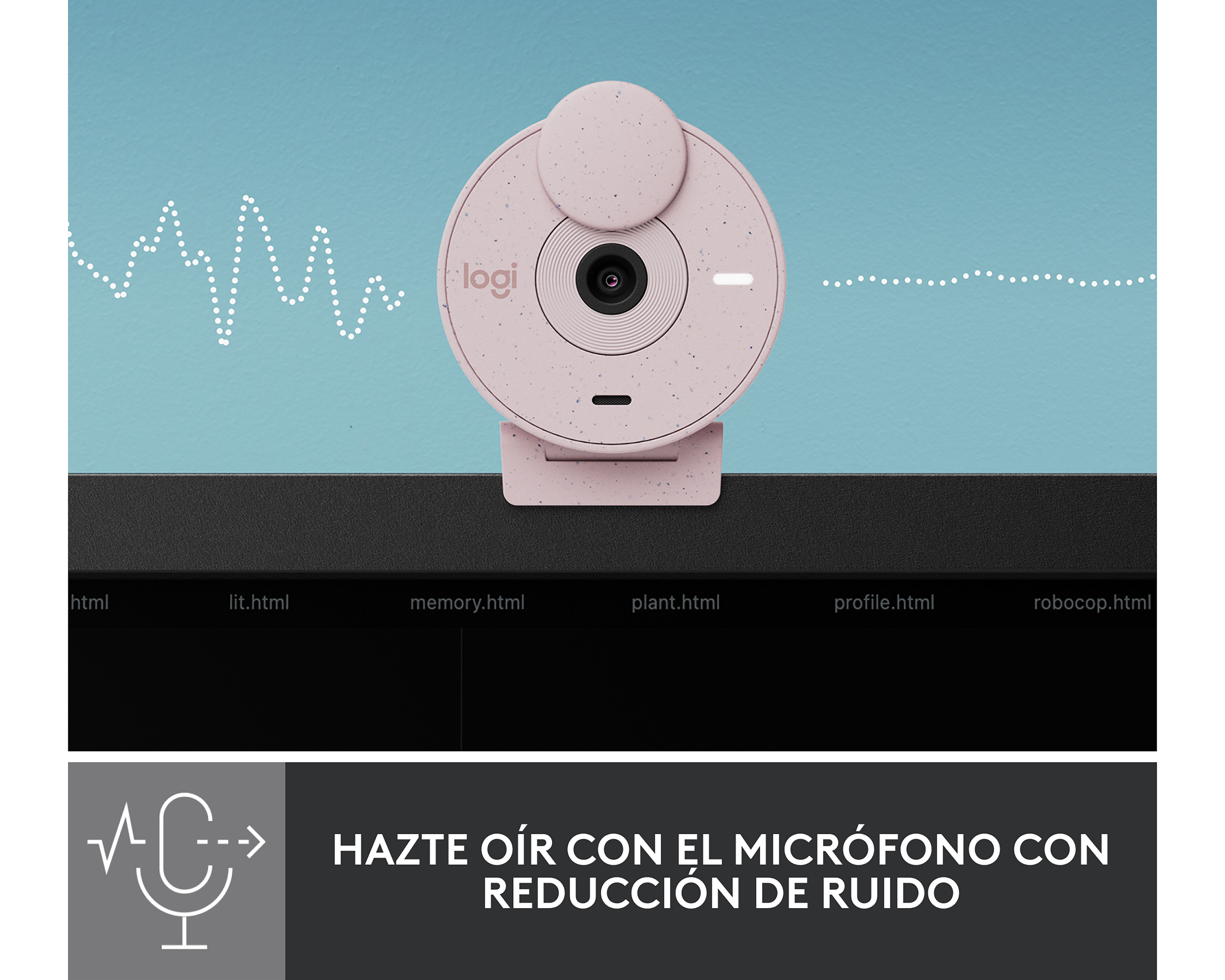 Foto 4 | Foto 4 | Cámara Web Logitech Brio 300 con Micrófono Integrado