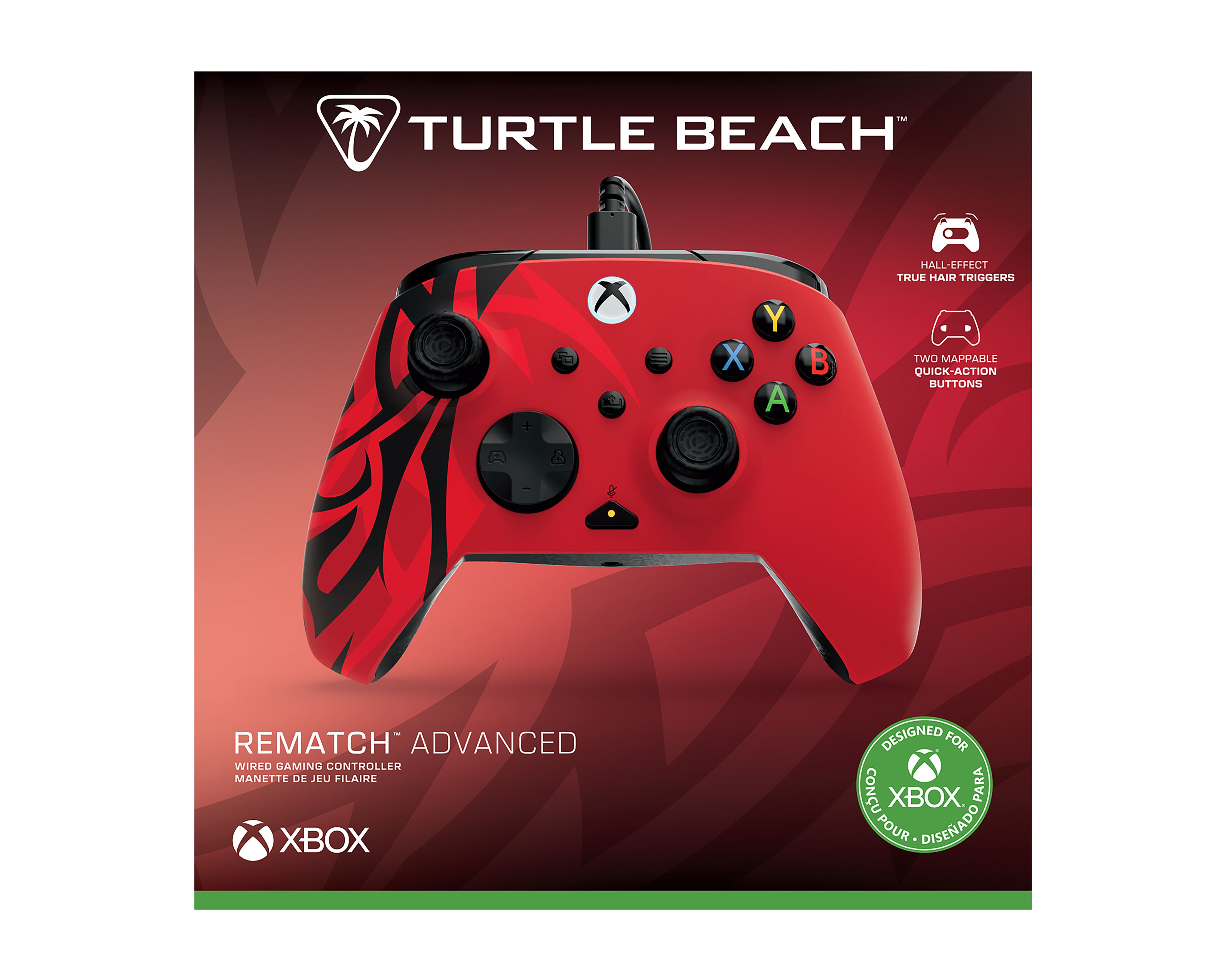 Foto 6 pulgar | Foto 5 | Control Alámbrico para Xbox y PC PDP Turtle Beach Rojo