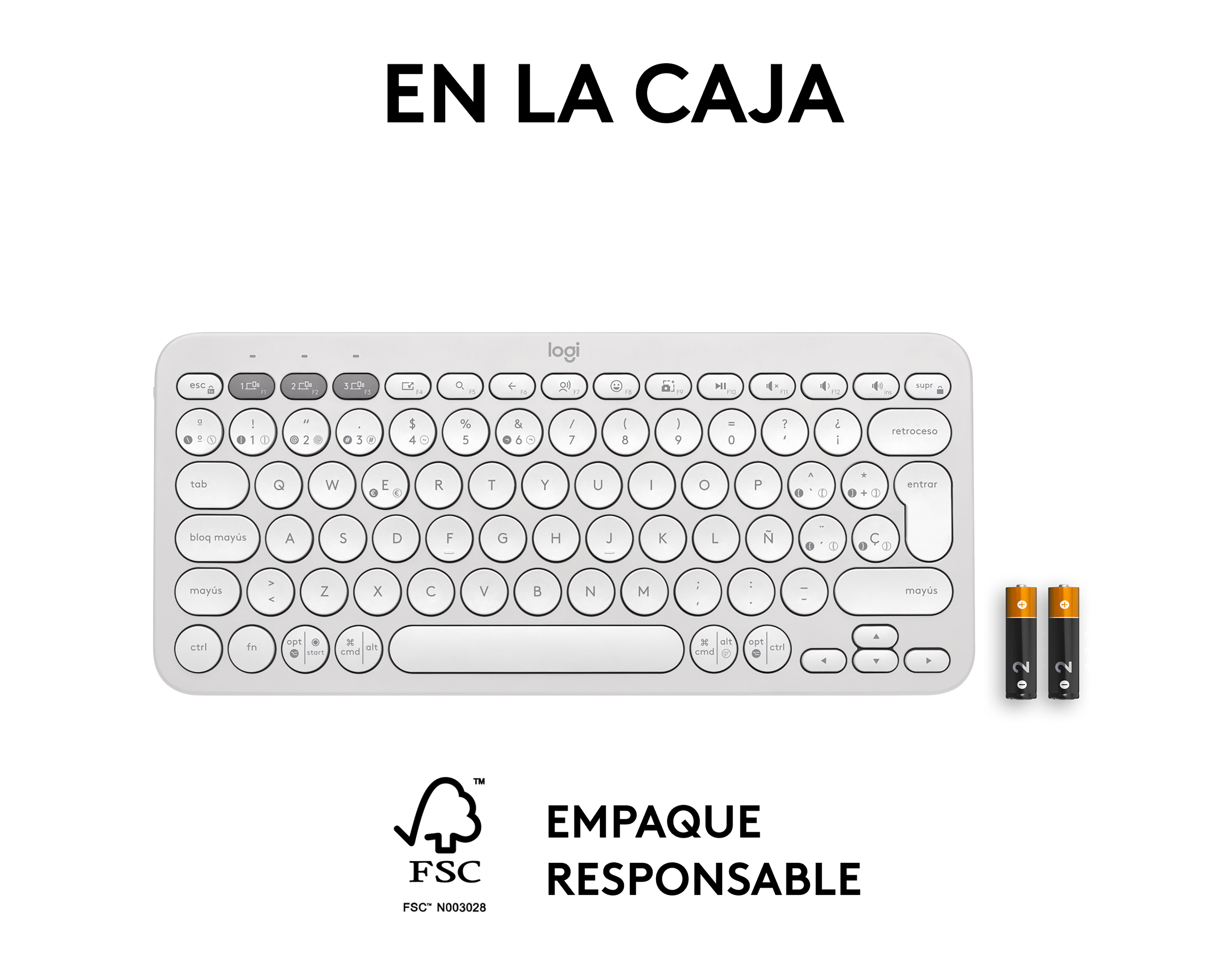 Foto 7 | Foto 7 | Teclado Inalámbrico Logitech K380S