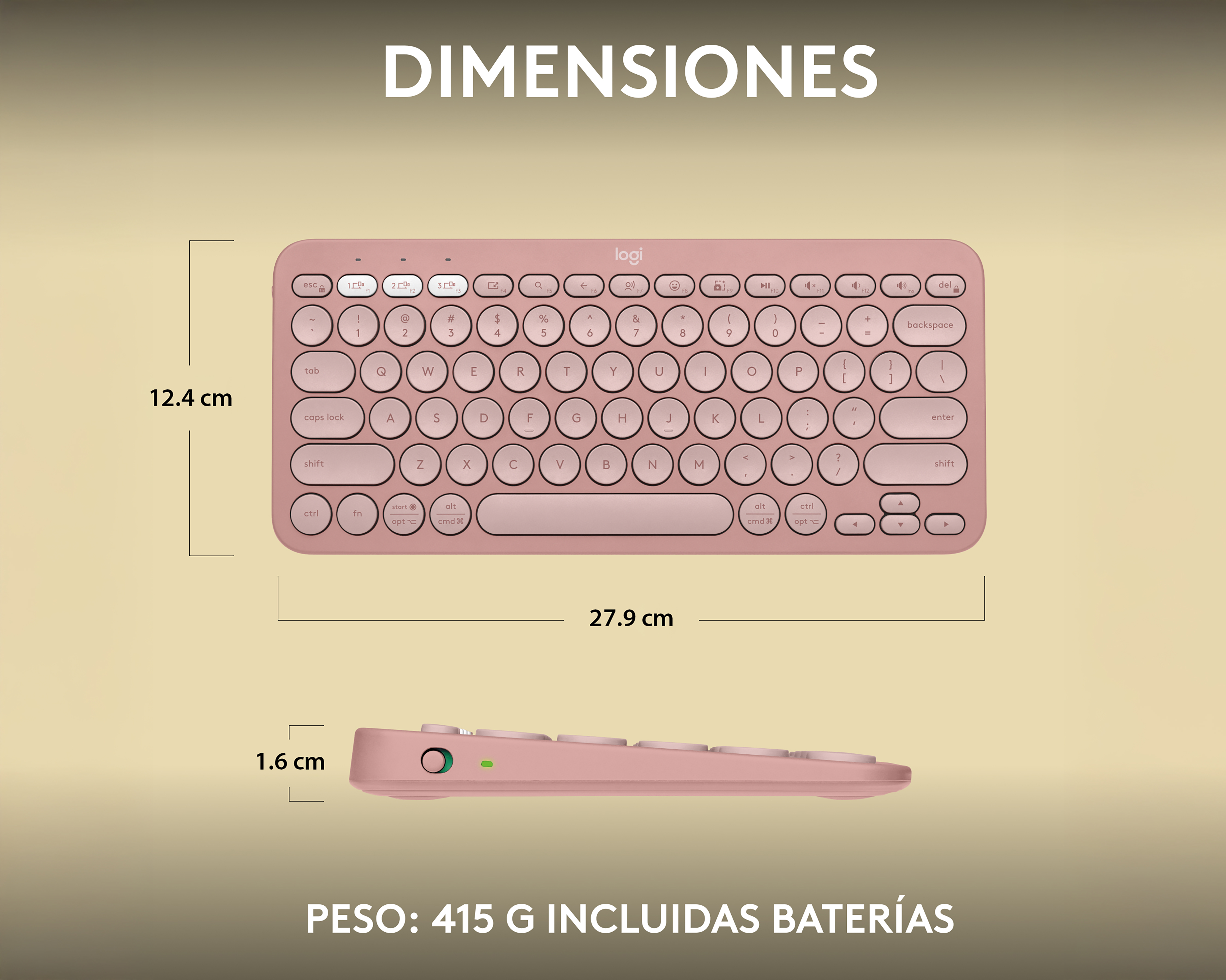 Foto 9 pulgar | Foto 8 | Teclado Inalámbrico Logitech K380S