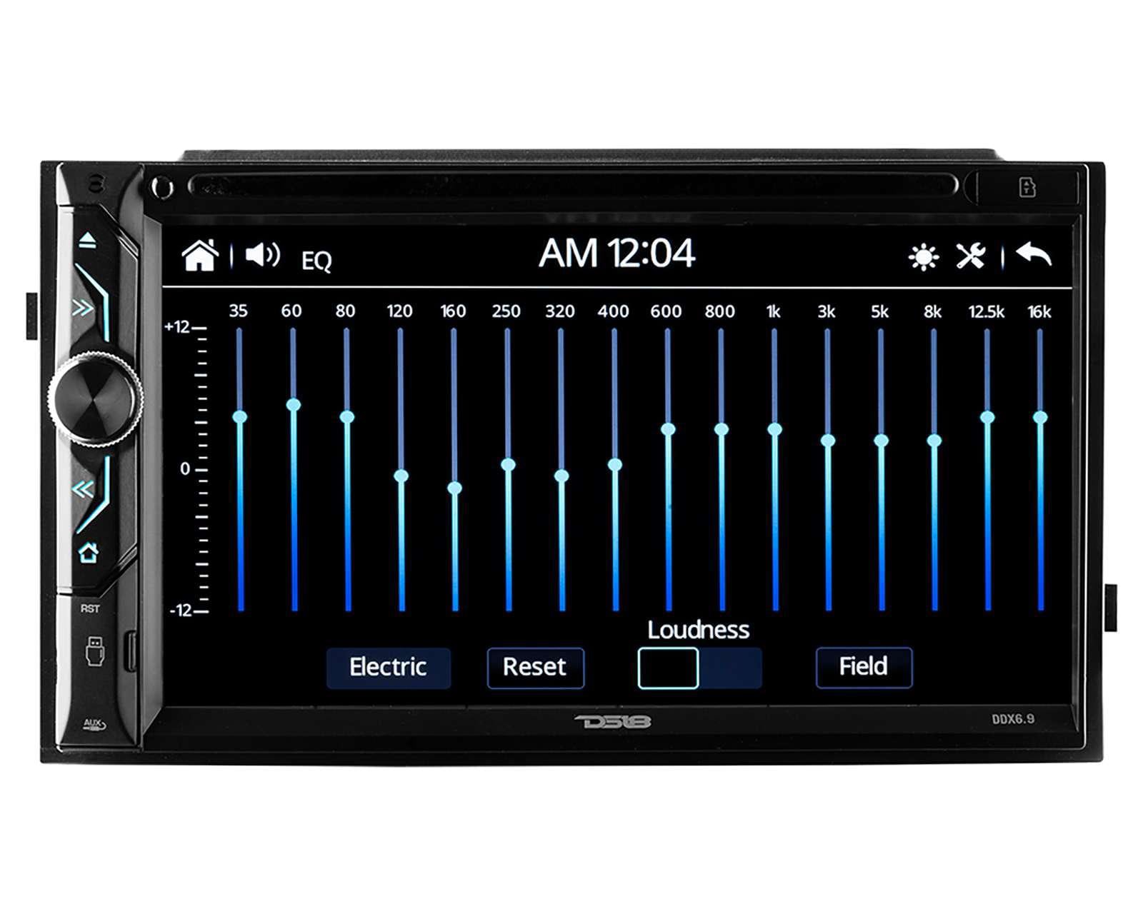Estéreo Touchscreen DS18 Con CD DDX 6.9" Bluetooth Negro