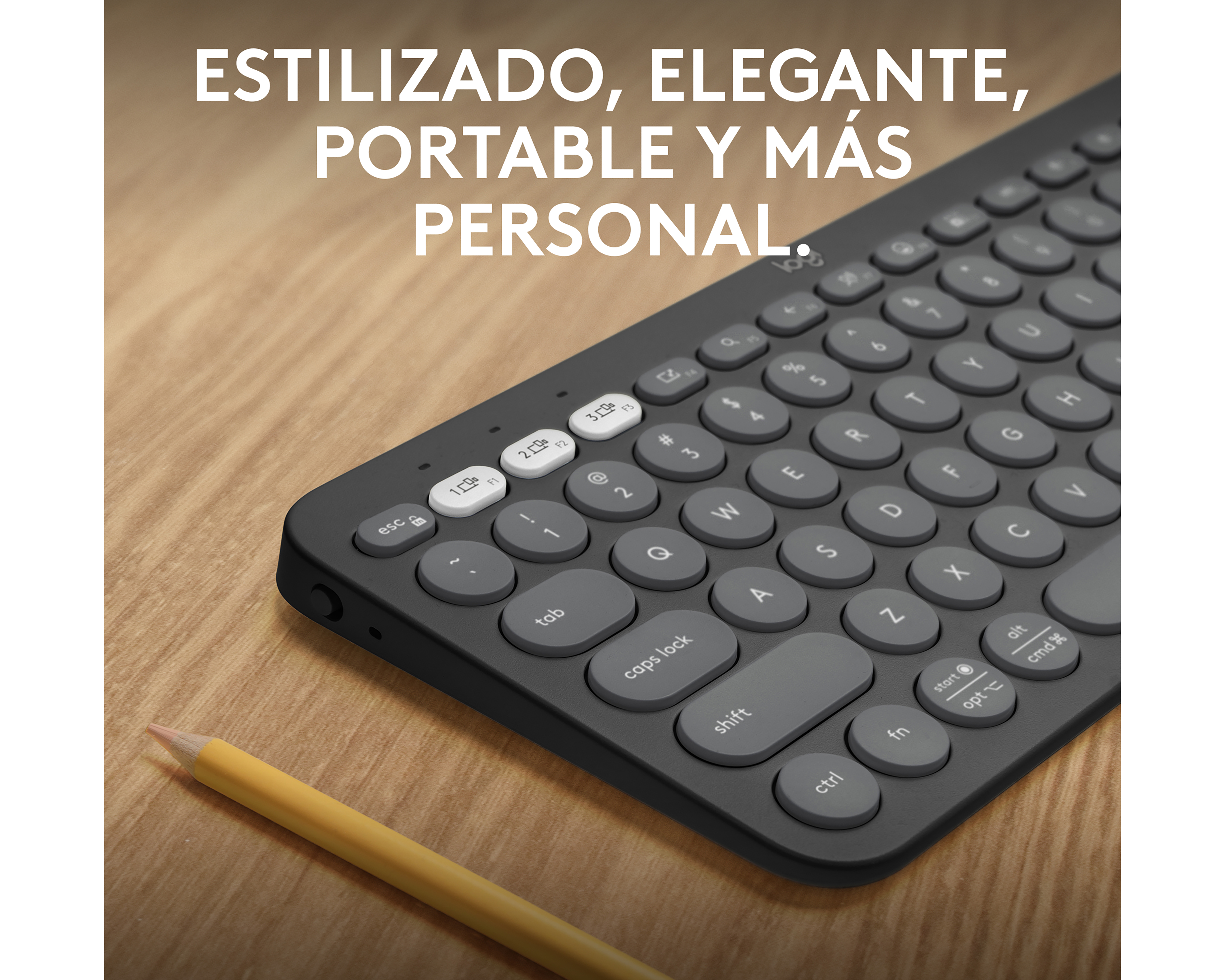 Foto 2 | Foto 2 | Teclado Inalámbrico Logitech K380S