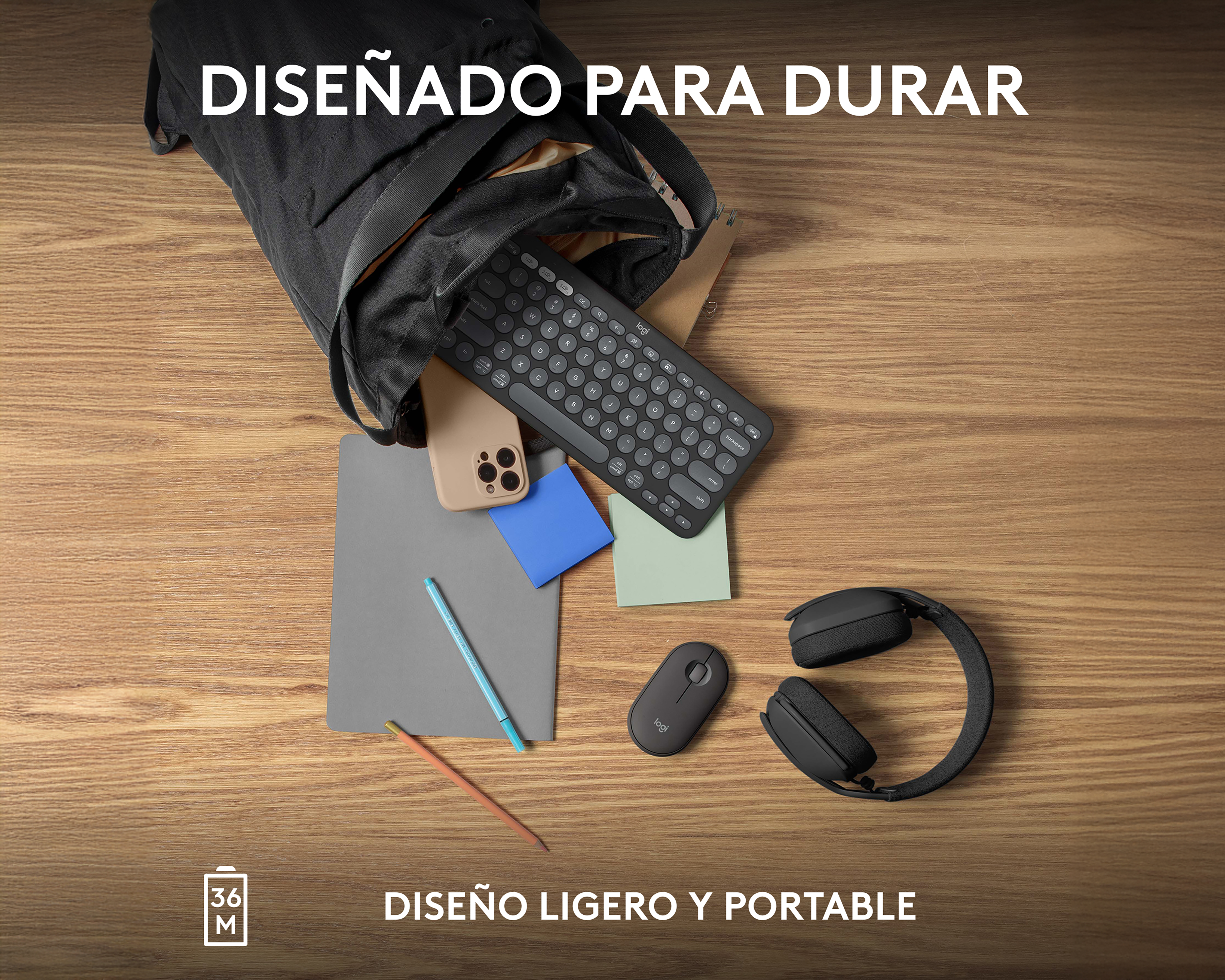 Foto 7 | Foto 7 | Teclado Inalámbrico Logitech K380S