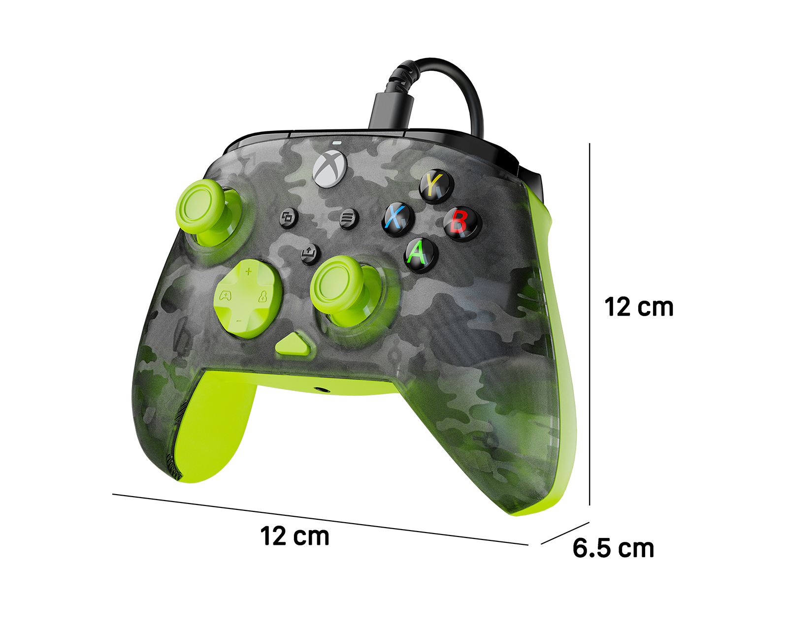 Foto 8 pulgar | Foto 7 | Control Alámbrico para Xbox y PC Turtle Beach Rematch Core Camo Negro