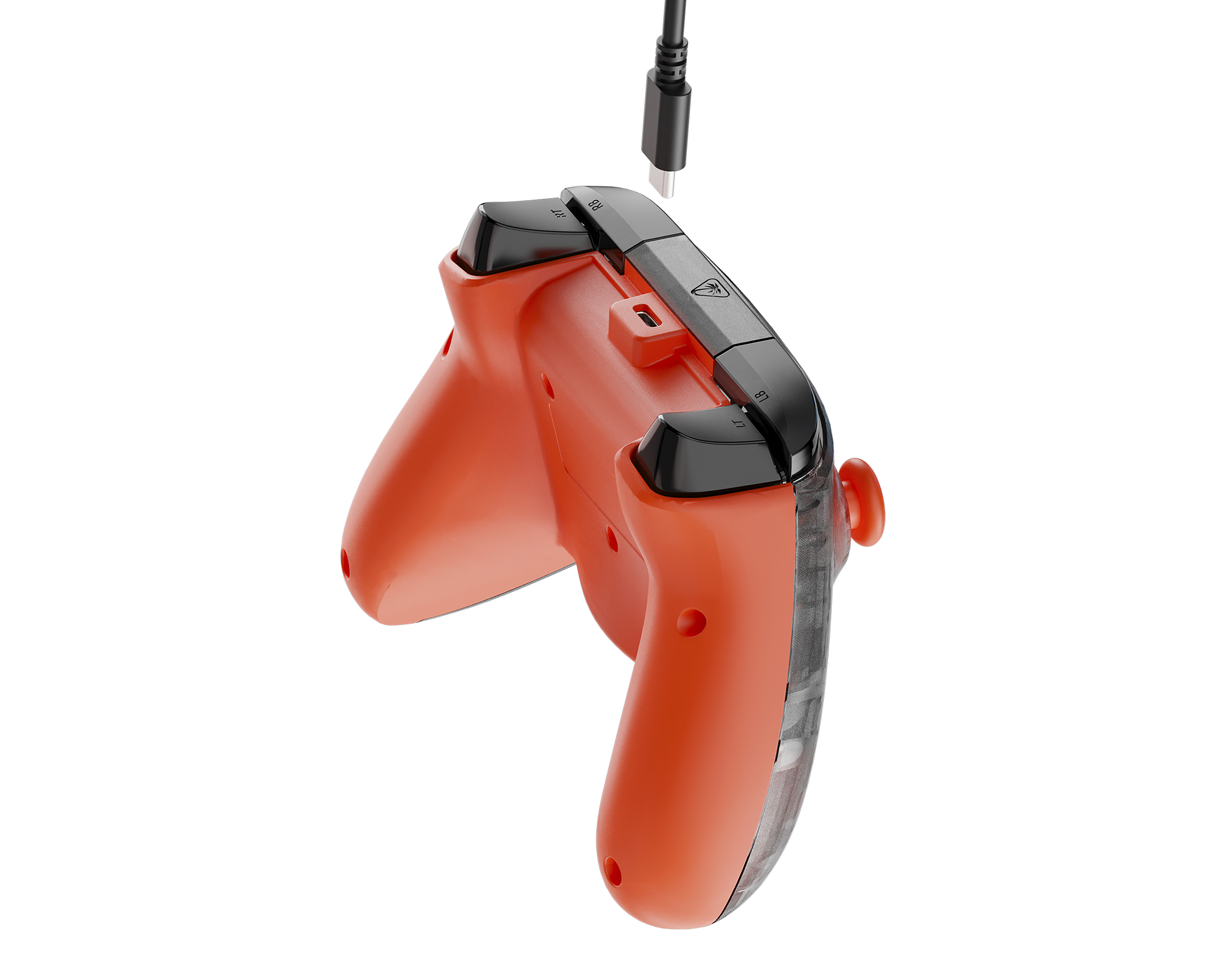 Foto 5 | Foto 5 | Control Alámbrico para Xbox y PC Turtle Beach Rematch Core Camo Anaranjado y Negro