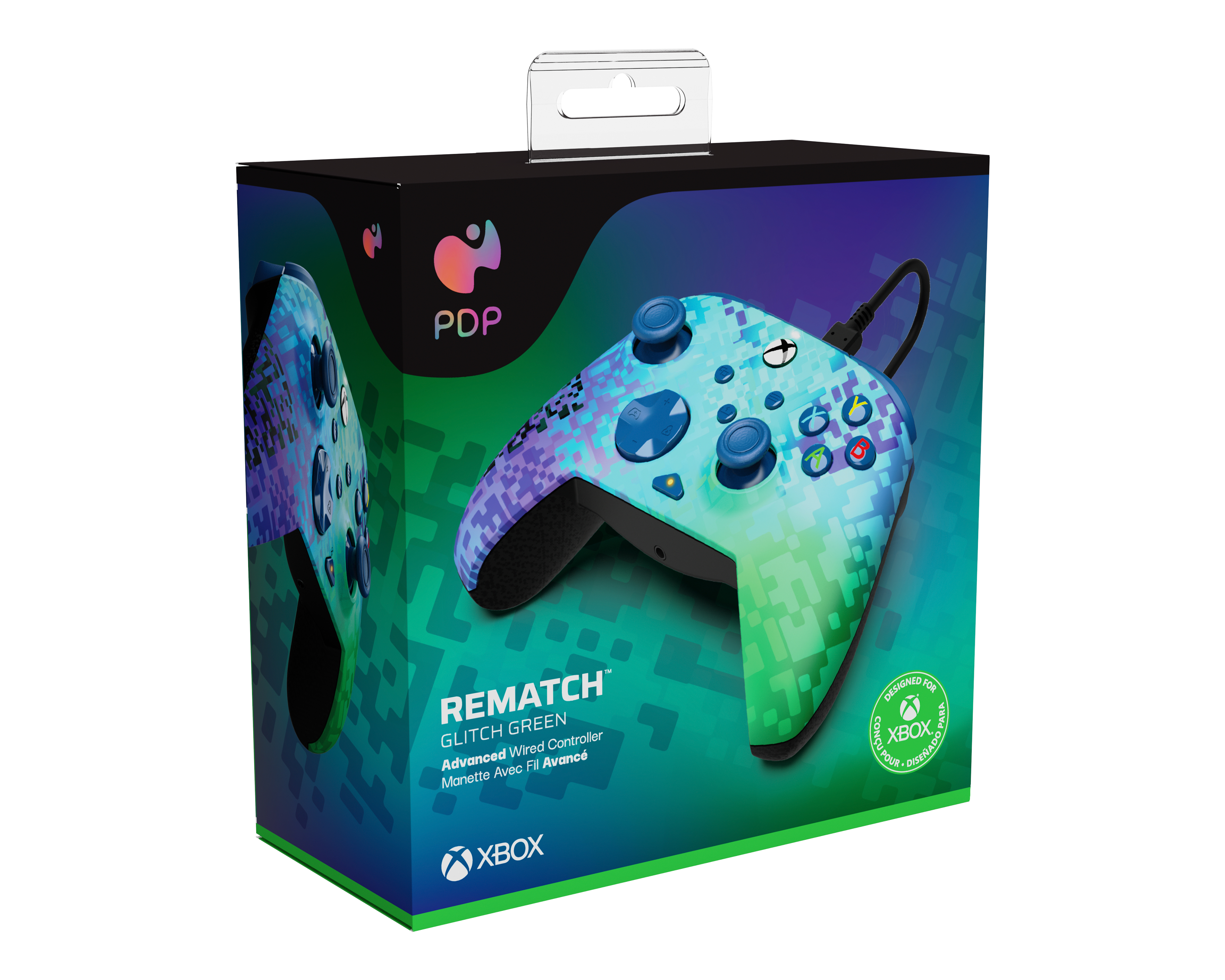 Foto 2 pulgar | Foto 1 | Control Alámbrico para Xbox PDP Rematch Advanced Verde