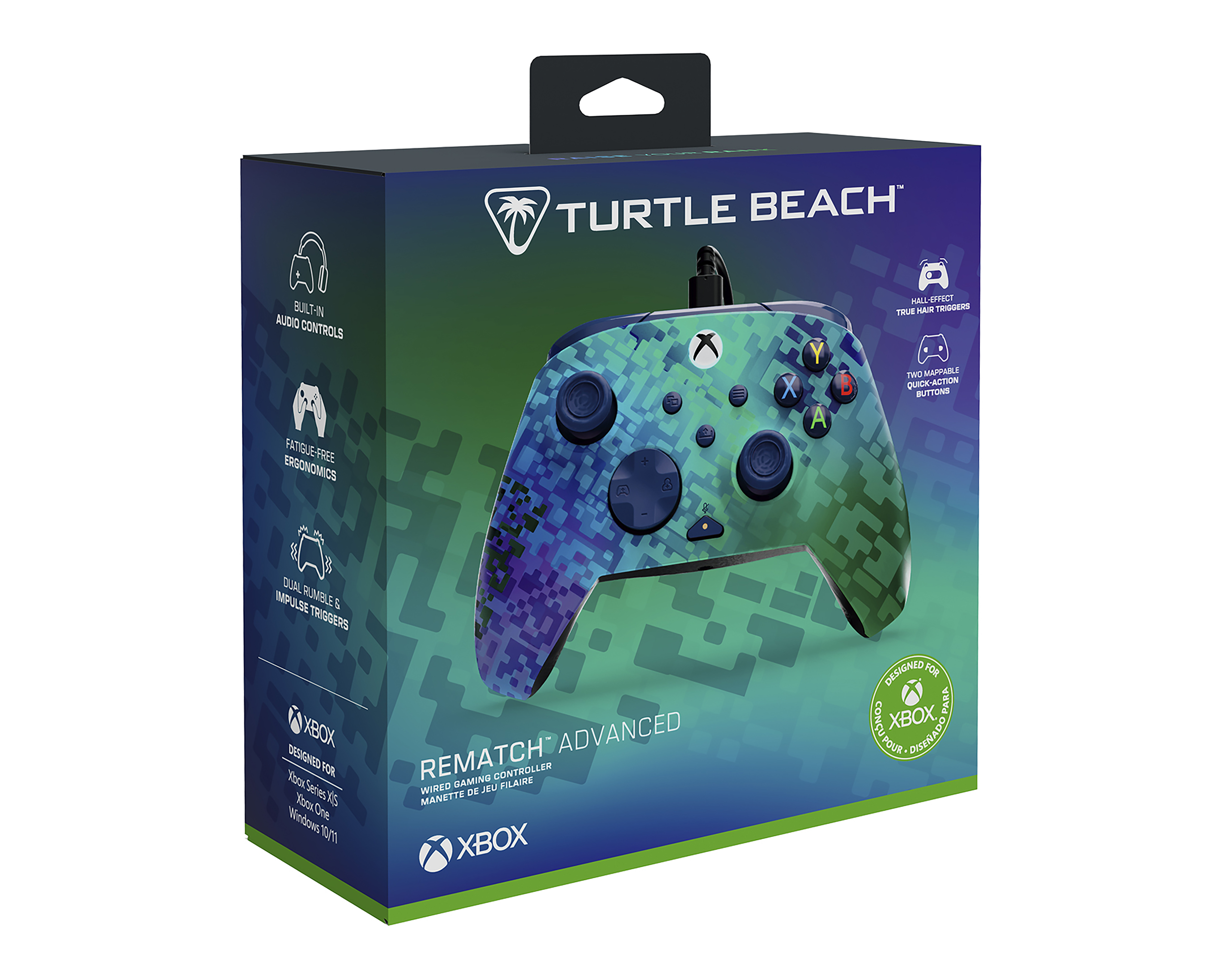 Control Alámbrico para Xbox PDP Rematch Advanced Verde