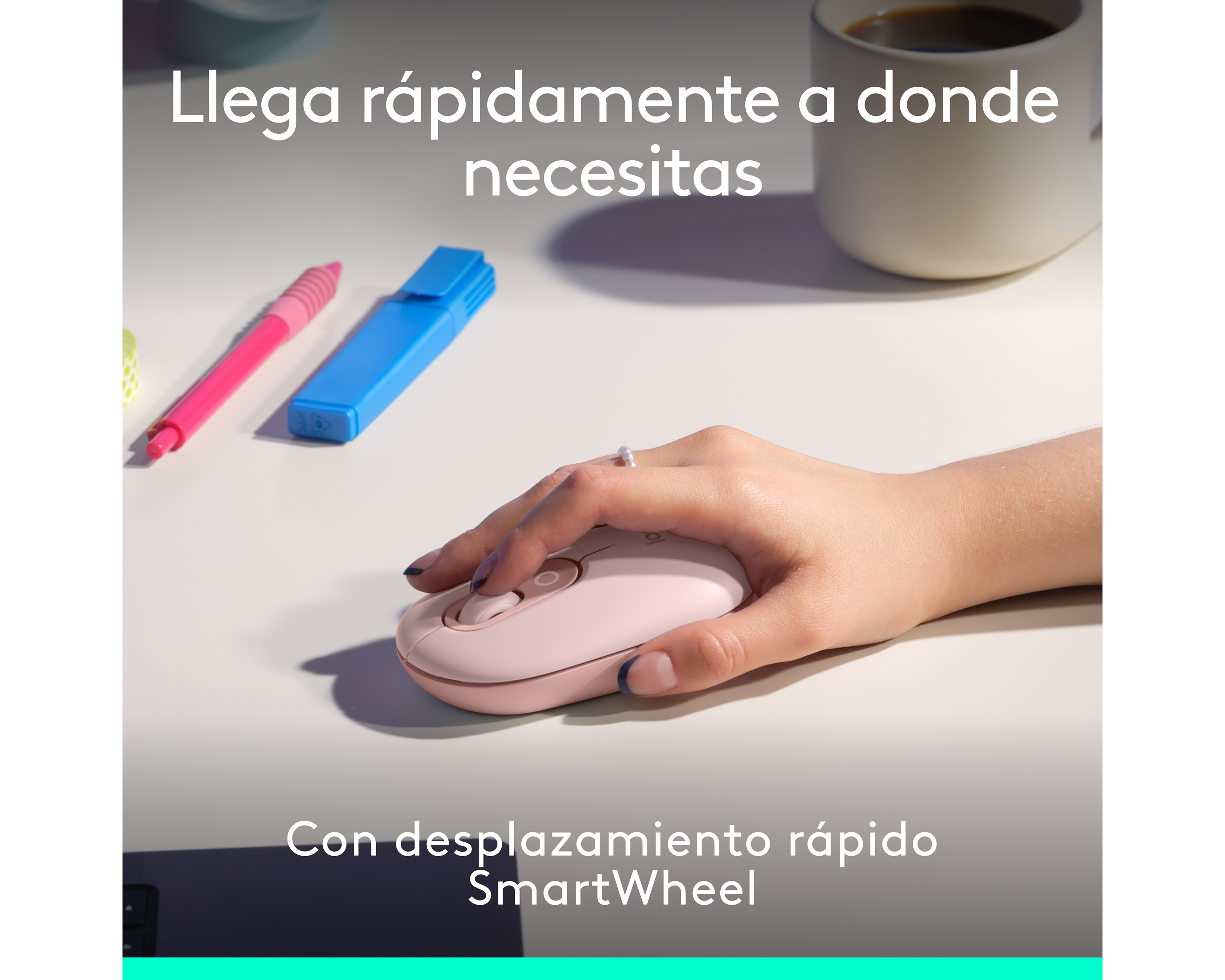 Foto 5 | Foto 5 | Combo de Teclado y Mouse Inalámbrico Logitech Pop Icon