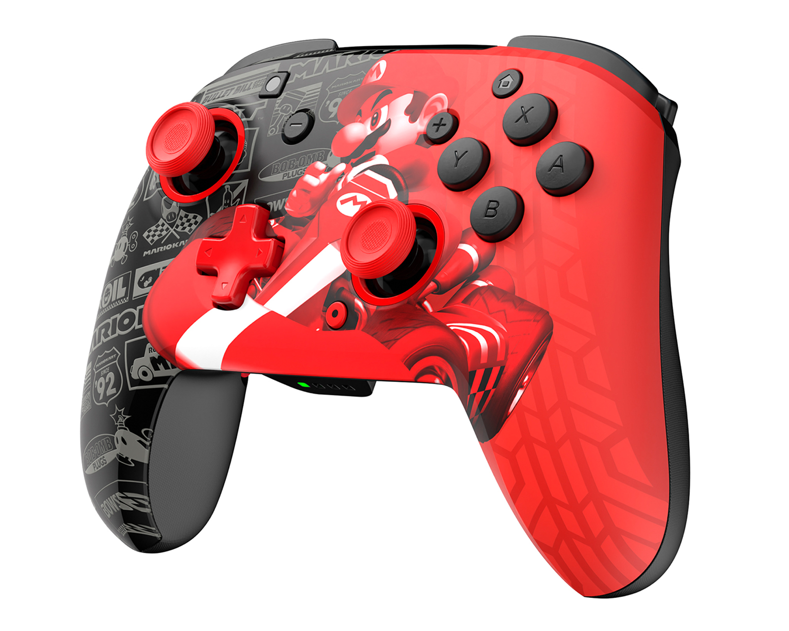 Foto 3 pulgar | Foto 2 | Control Inalámbrico para Nintendo Switch/Switch 2 Turtle Beach Rematch Glow Mario Grand Prix Rojo