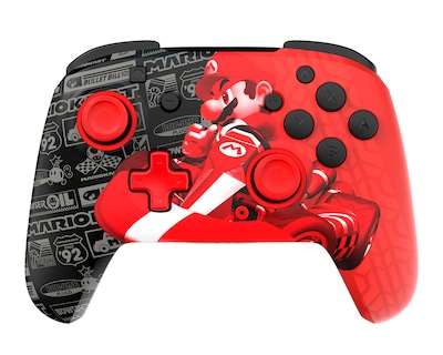 Foto 3 | Foto 3 | Control Inalámbrico para Nintendo Switch/Switch 2 Turtle Beach Rematch Glow Mario Grand Prix Rojo