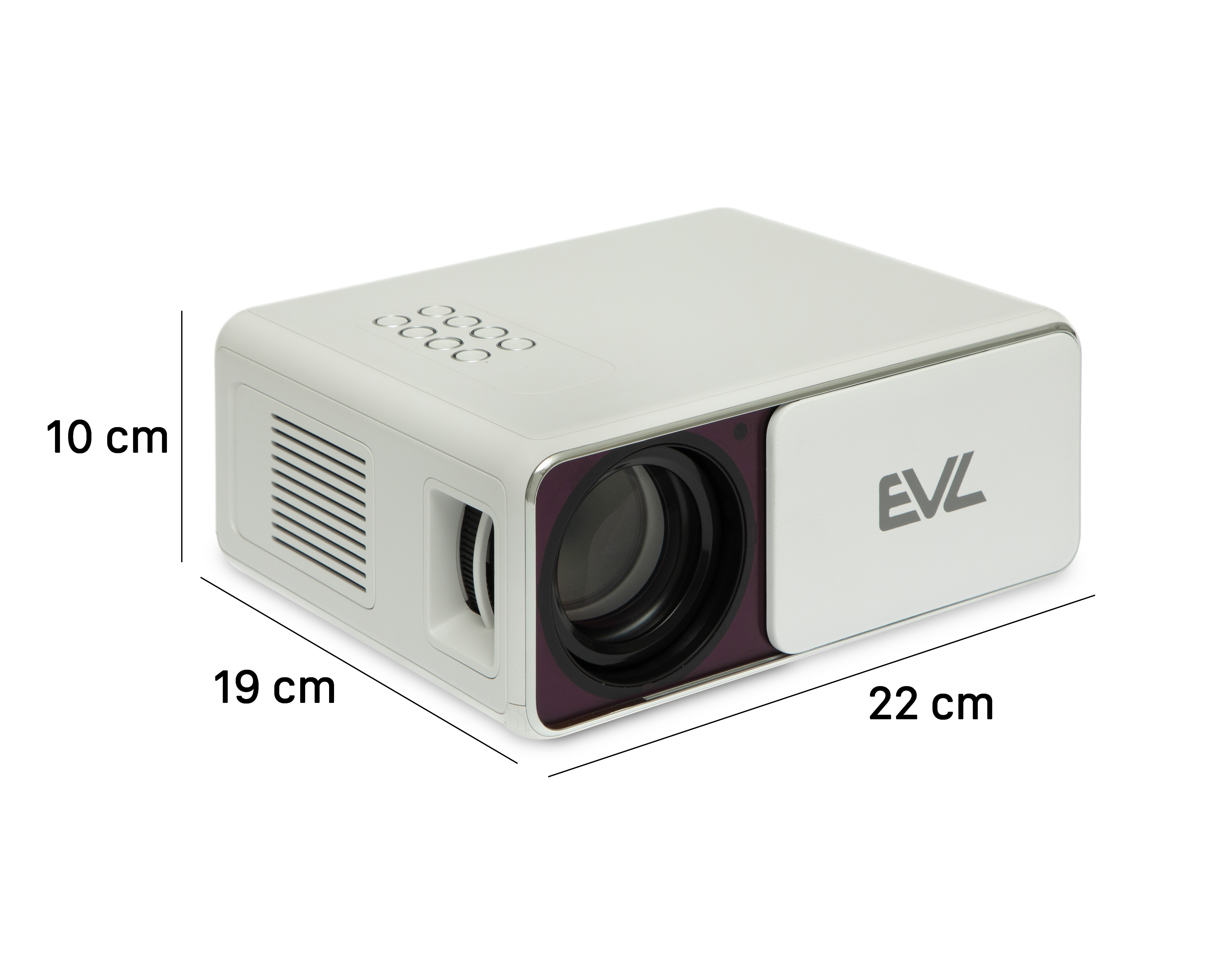 Foto 8 pulgar | Foto 7 | Proyector EVL 3200 Lúmenes PJ110
