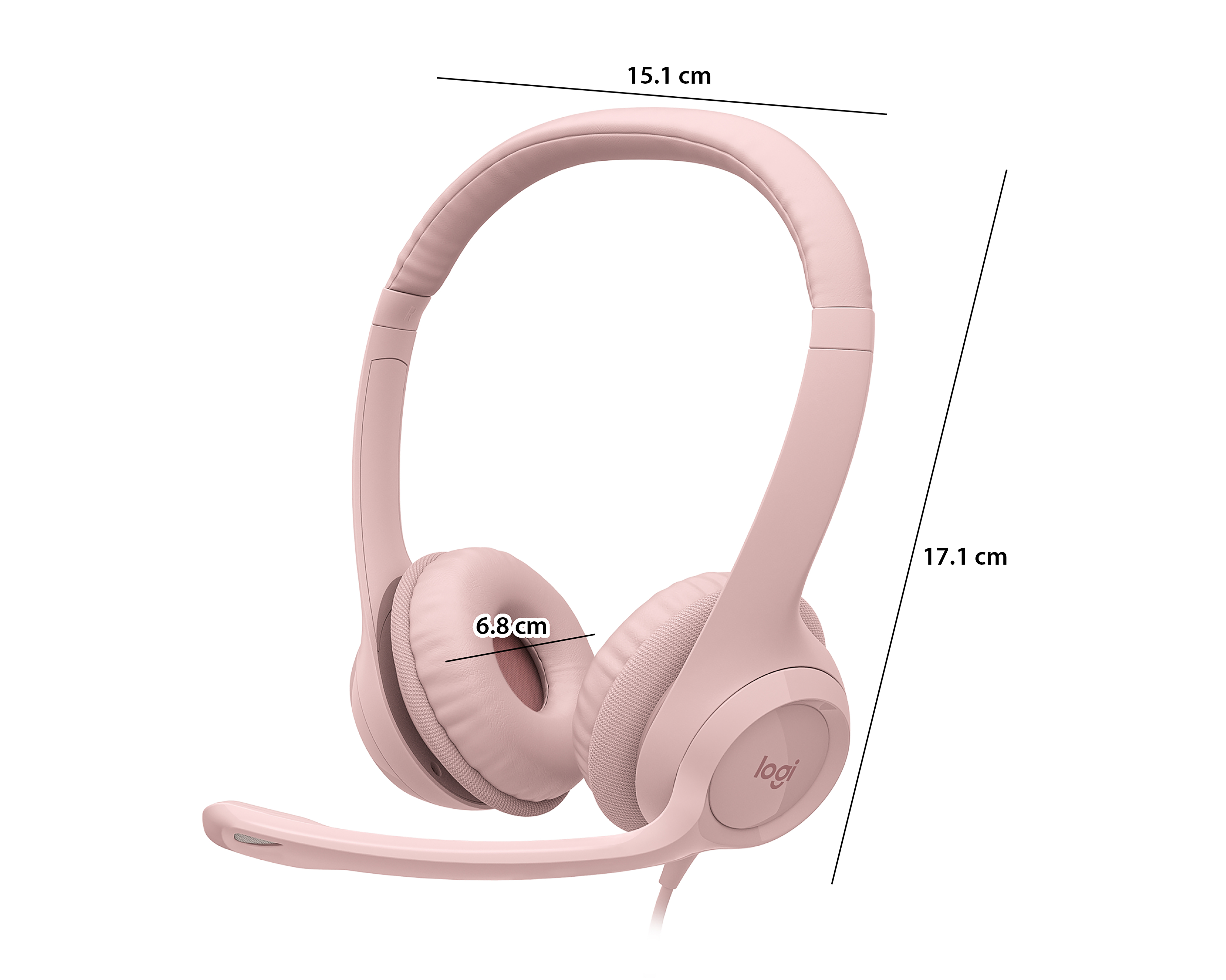 Foto 8 | Foto 8 | Audífonos de Diadema Alámbricos Logitech H390 981-001280 con Micrófono
