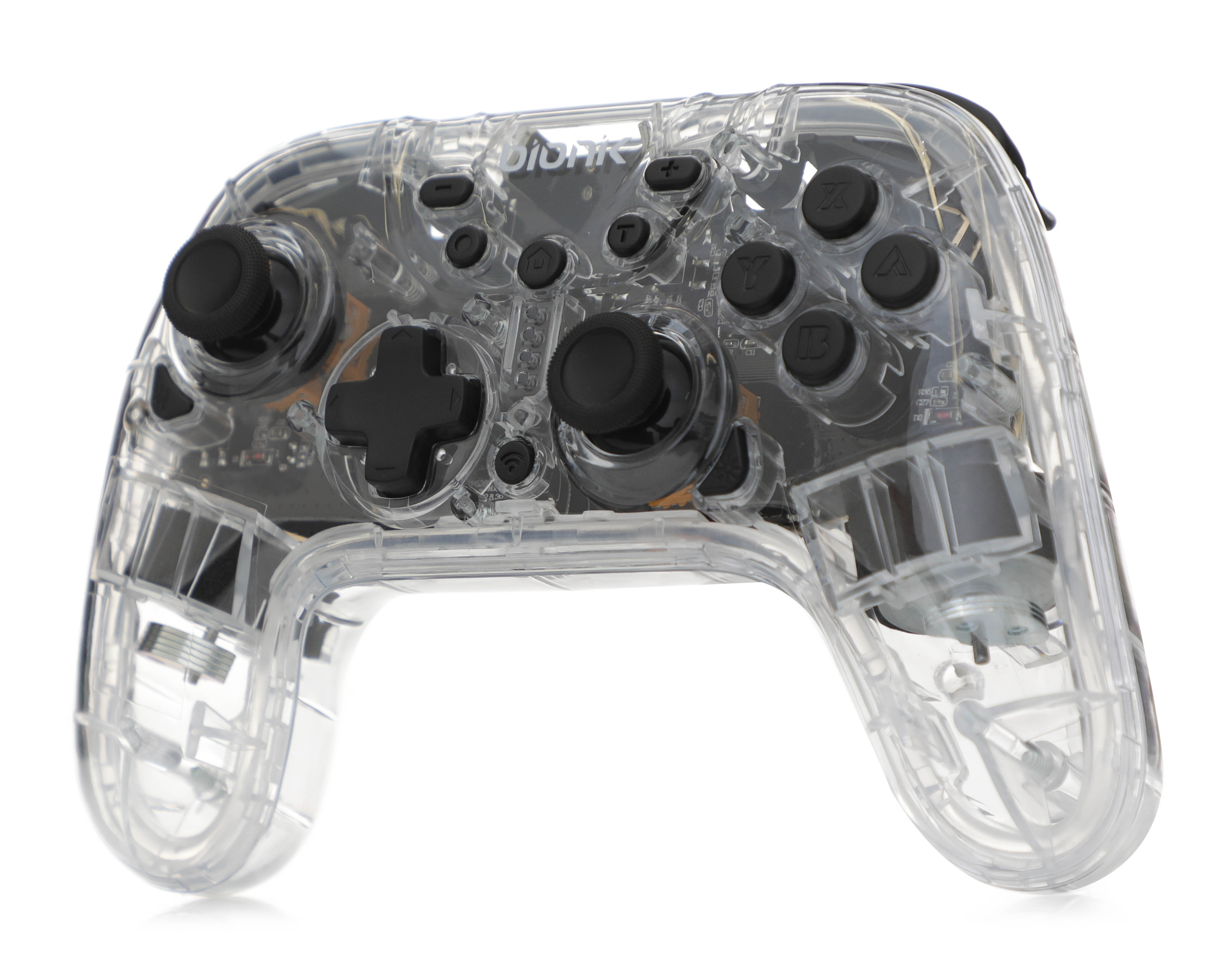 Foto 4 pulgar | Foto 3 | Control Inalámbrico para Nintendo Switch Bionik Transparente