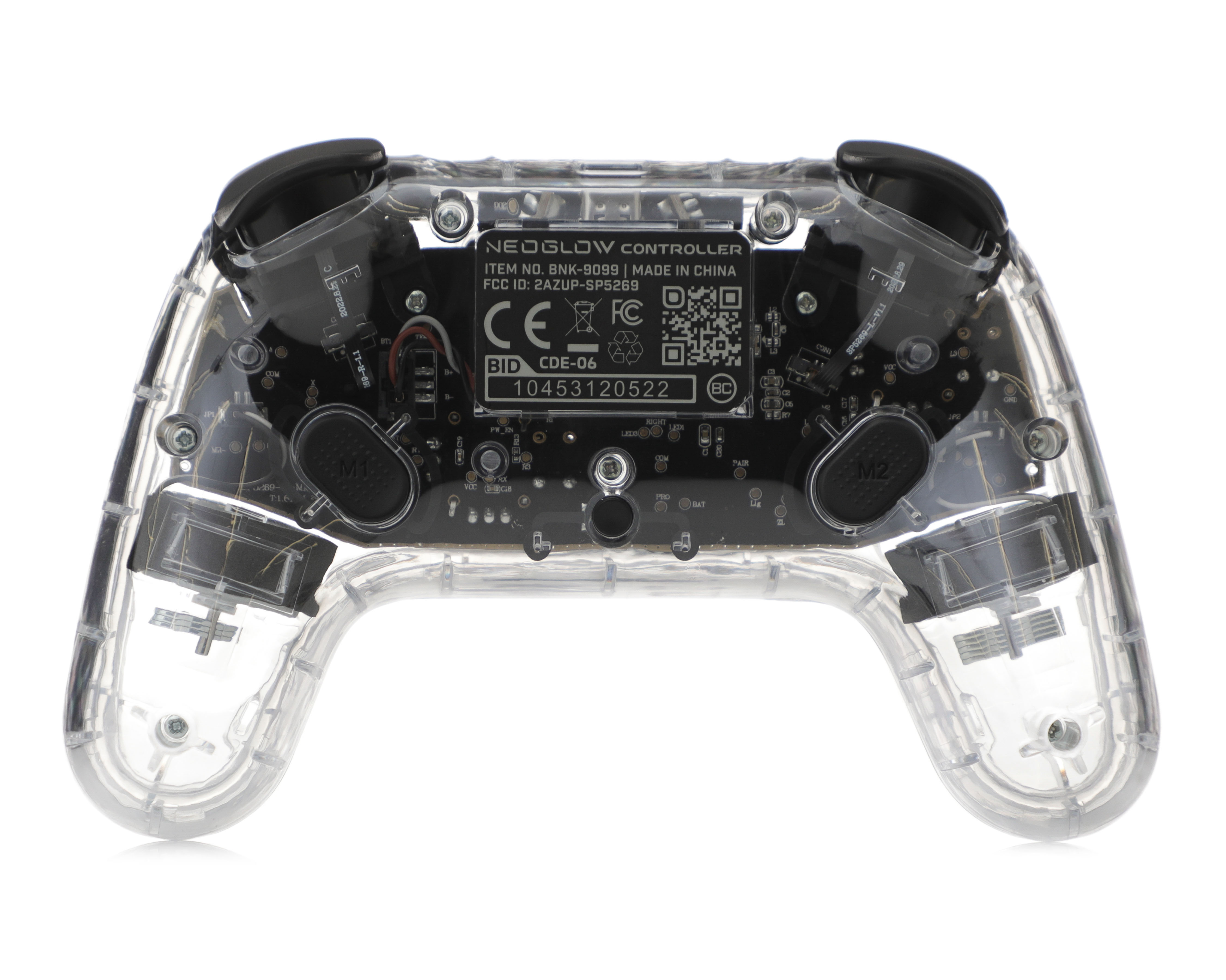 Foto 5 pulgar | Foto 4 | Control Inalámbrico para Nintendo Switch Bionik Transparente