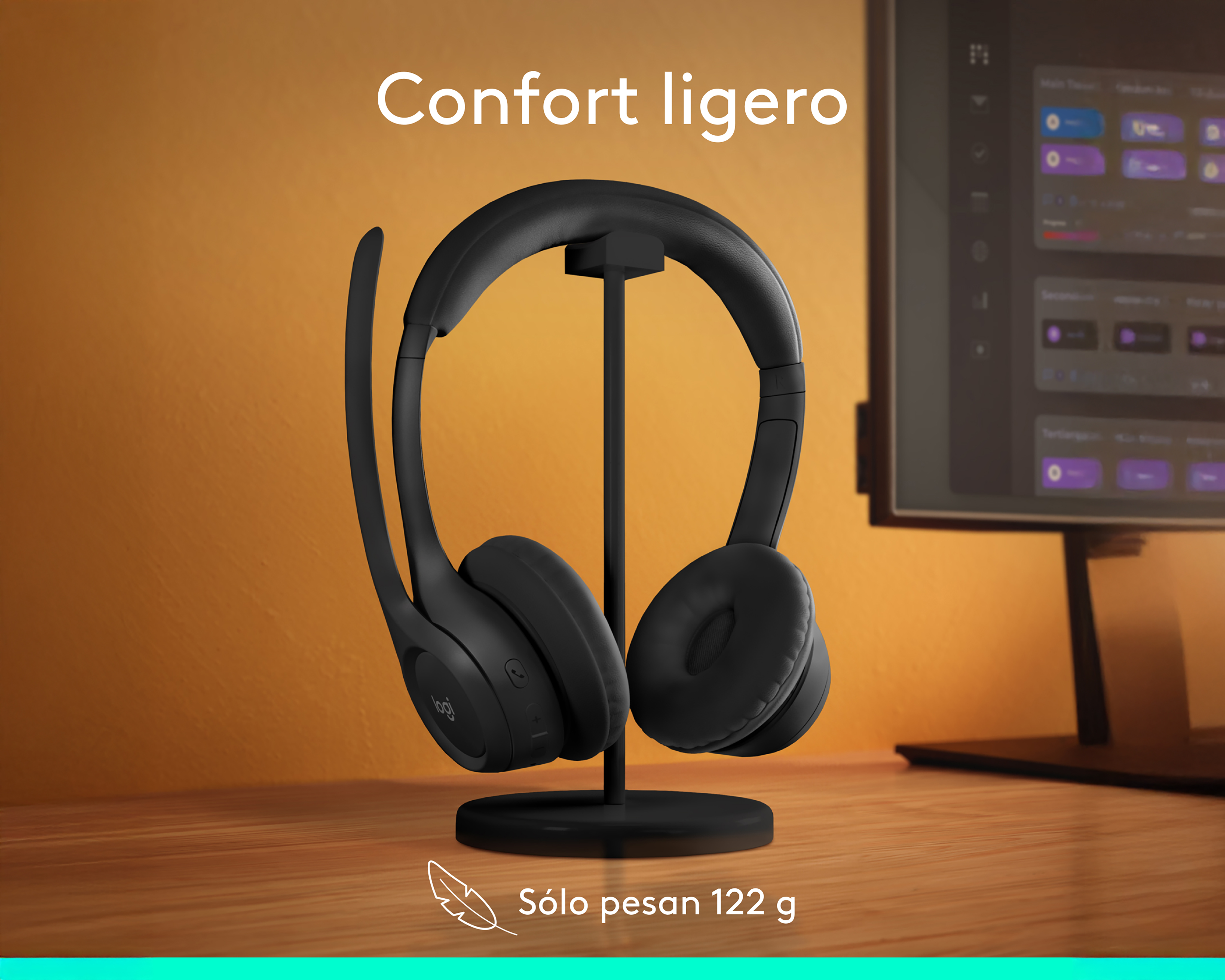 Foto 8 pulgar | Foto 7 | Audífonos de Diadema Inalámbricos Logitech Zone 300 con Cancelación de Ruido