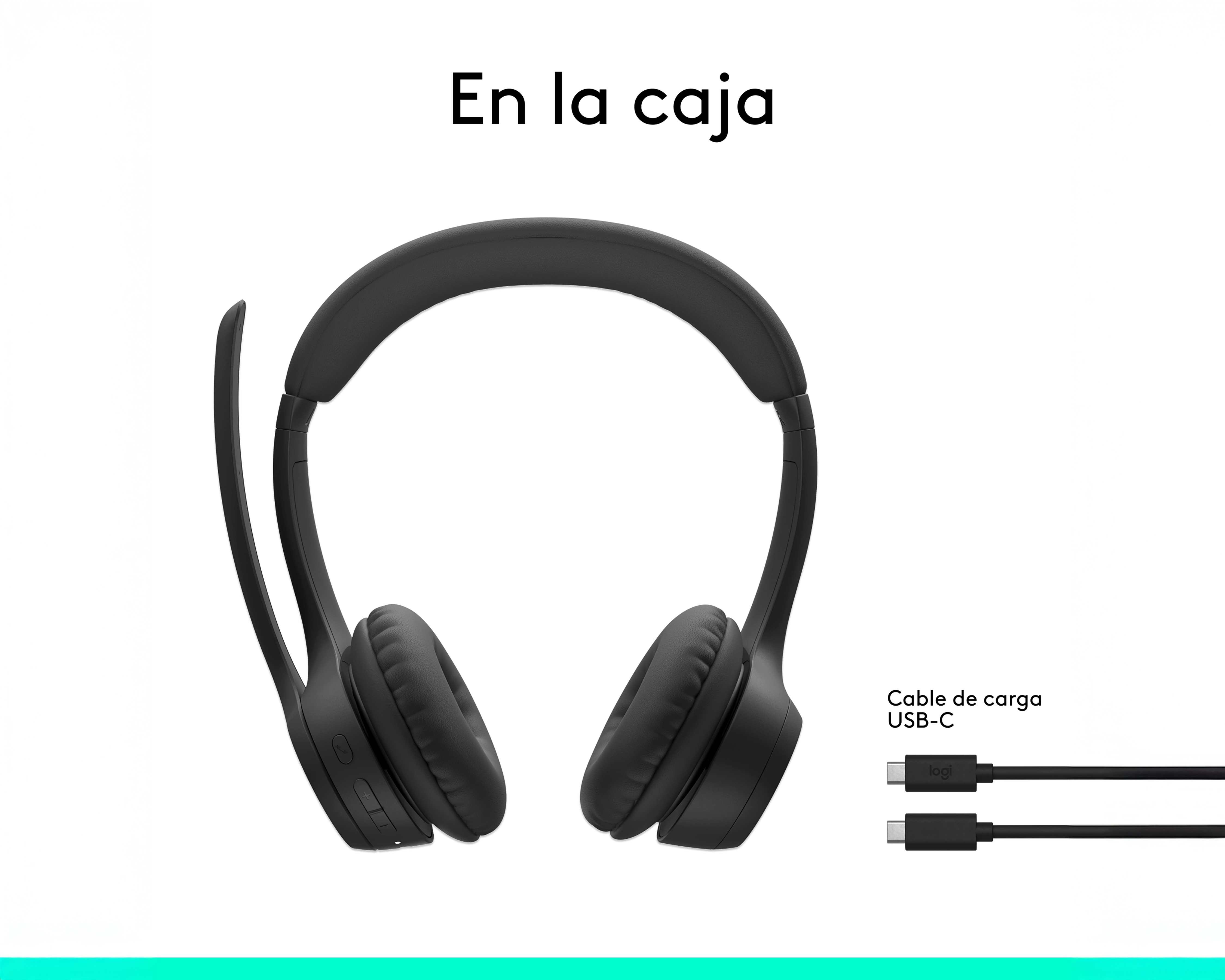 Foto 9 | Foto 9 | Audífonos de Diadema Inalámbricos Logitech Zone 300 con Cancelación de Ruido