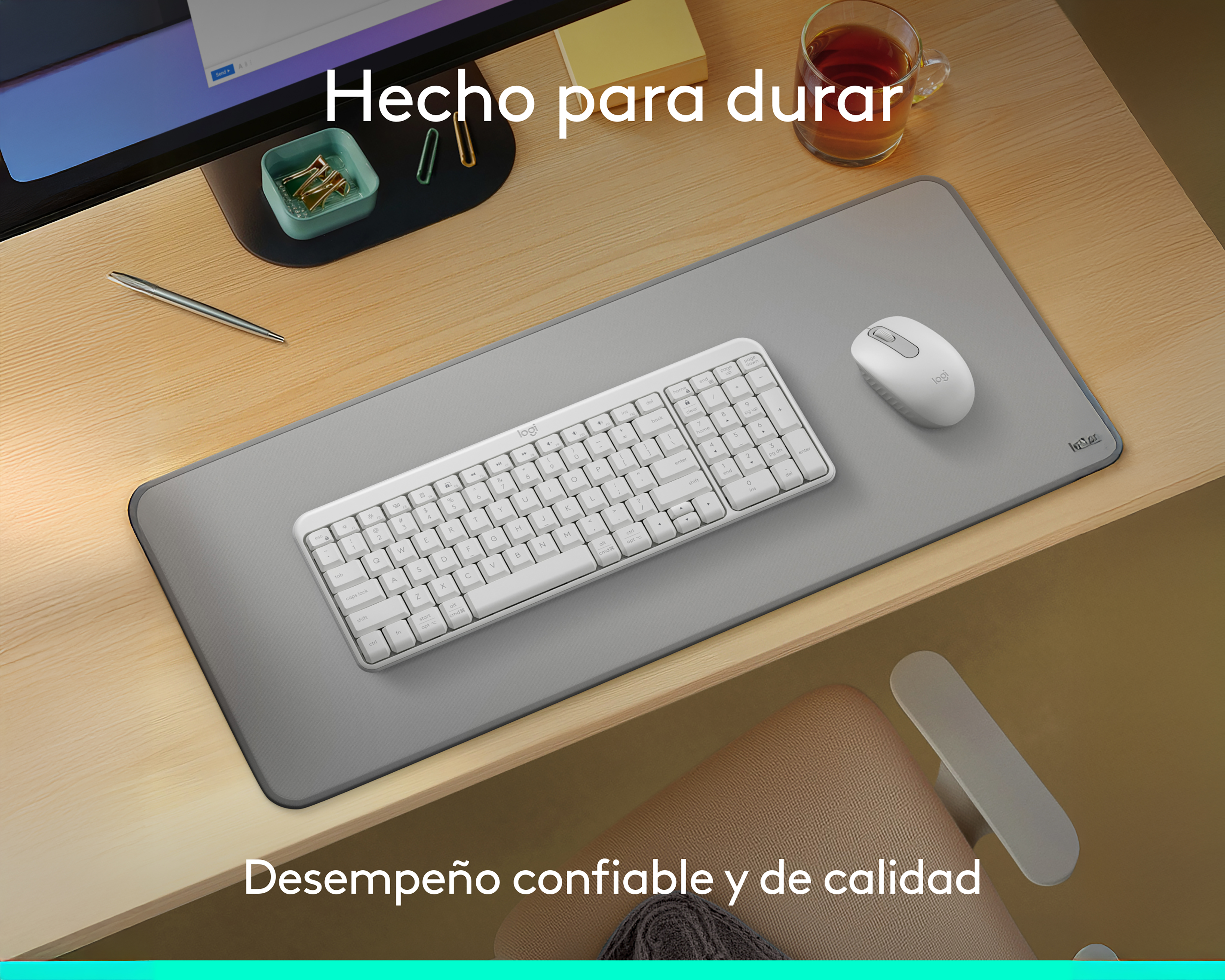 Foto 4 pulgar | Foto 3 | Combo de Teclado y Mouse Inalámbricos Logitech MK250