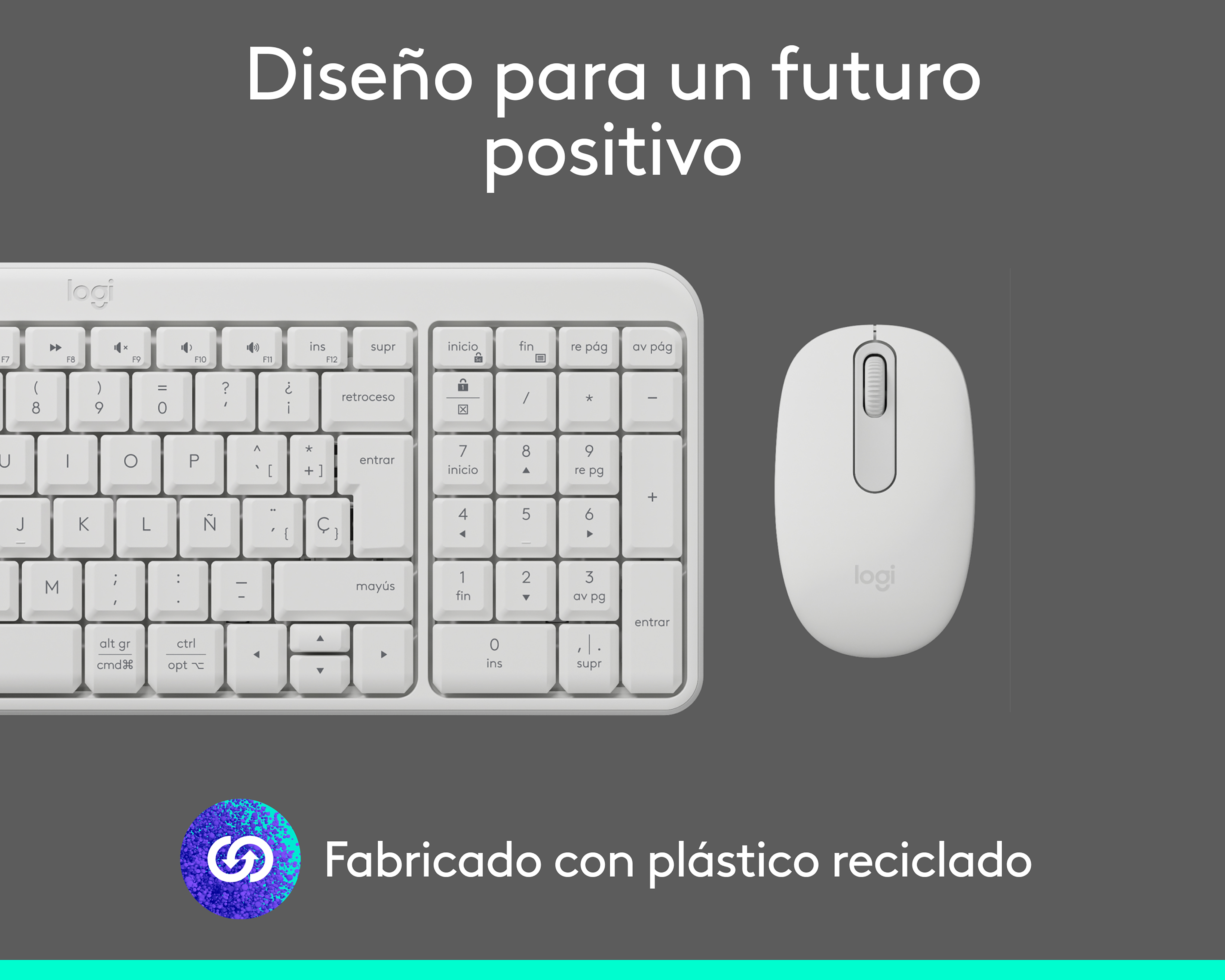 Foto 8 | Foto 8 | Combo de Teclado y Mouse Inalámbricos Logitech MK250