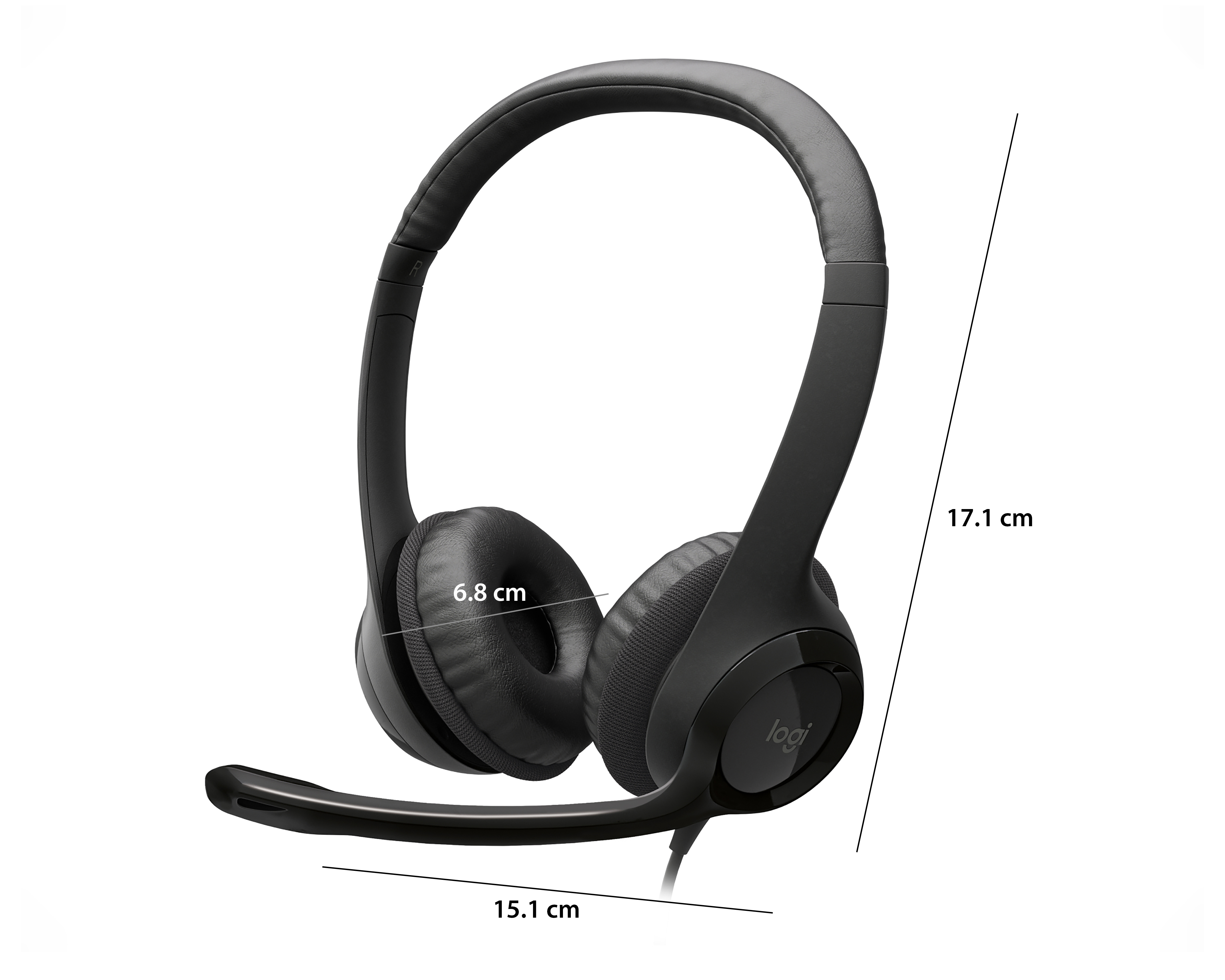 Foto 10 | Foto 10 | Audífonos de Diadema Alámbricos Logitech H390