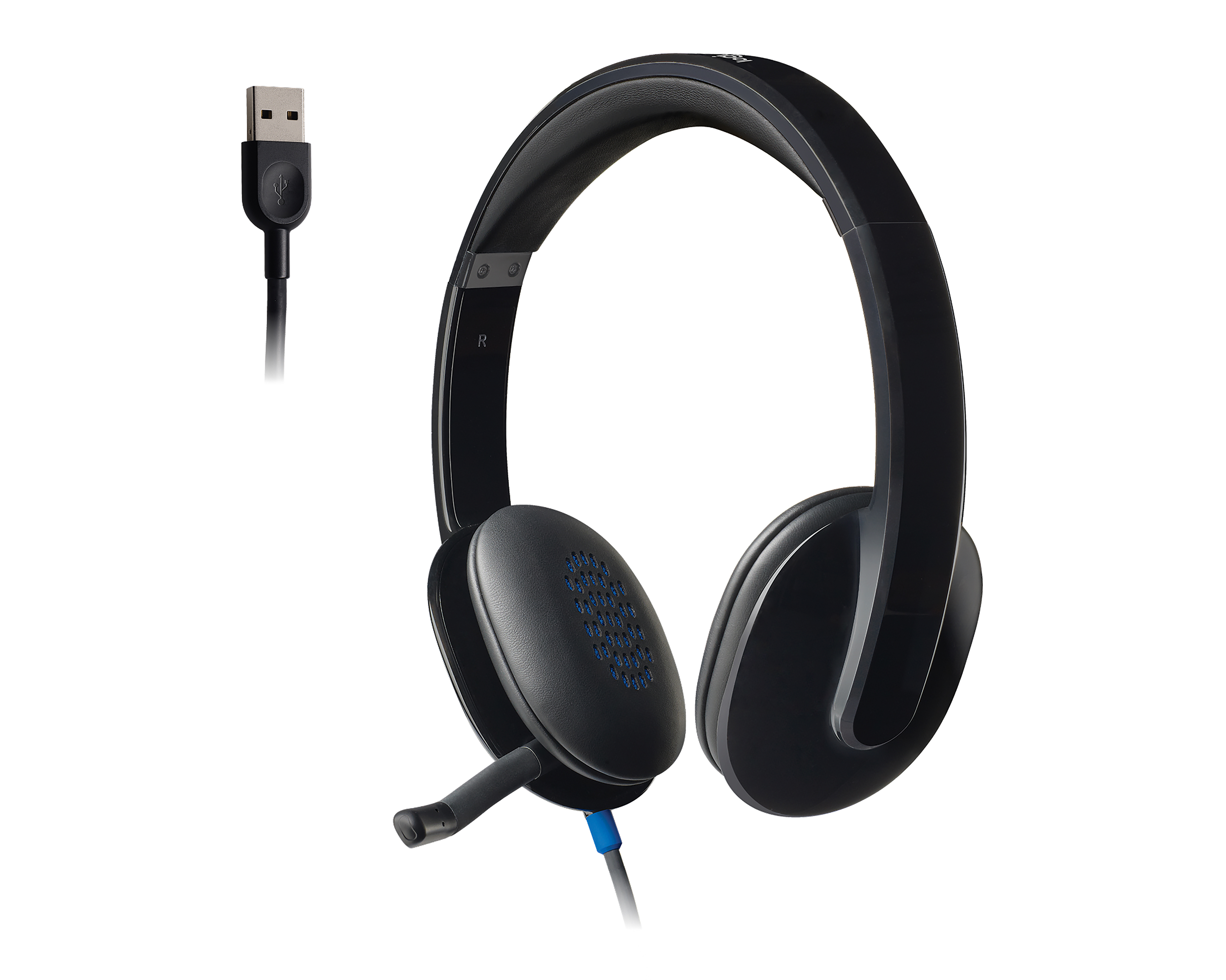 Foto 6 | Foto 6 | Audífonos Alámbricos Logitech H540 con Micrófono