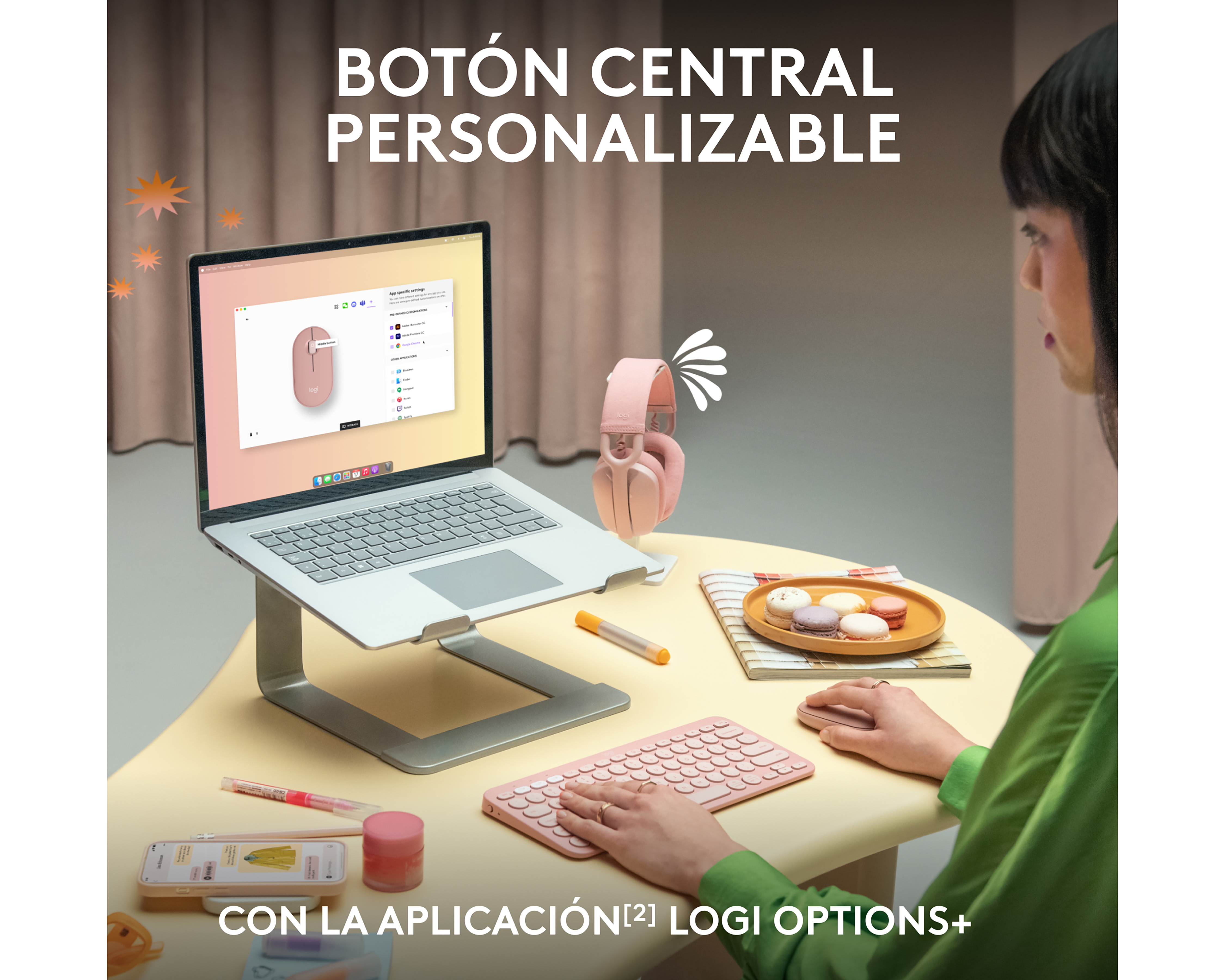 Foto 4 pulgar | Foto 3 | Mouse Inalámbrico Logitech M350S