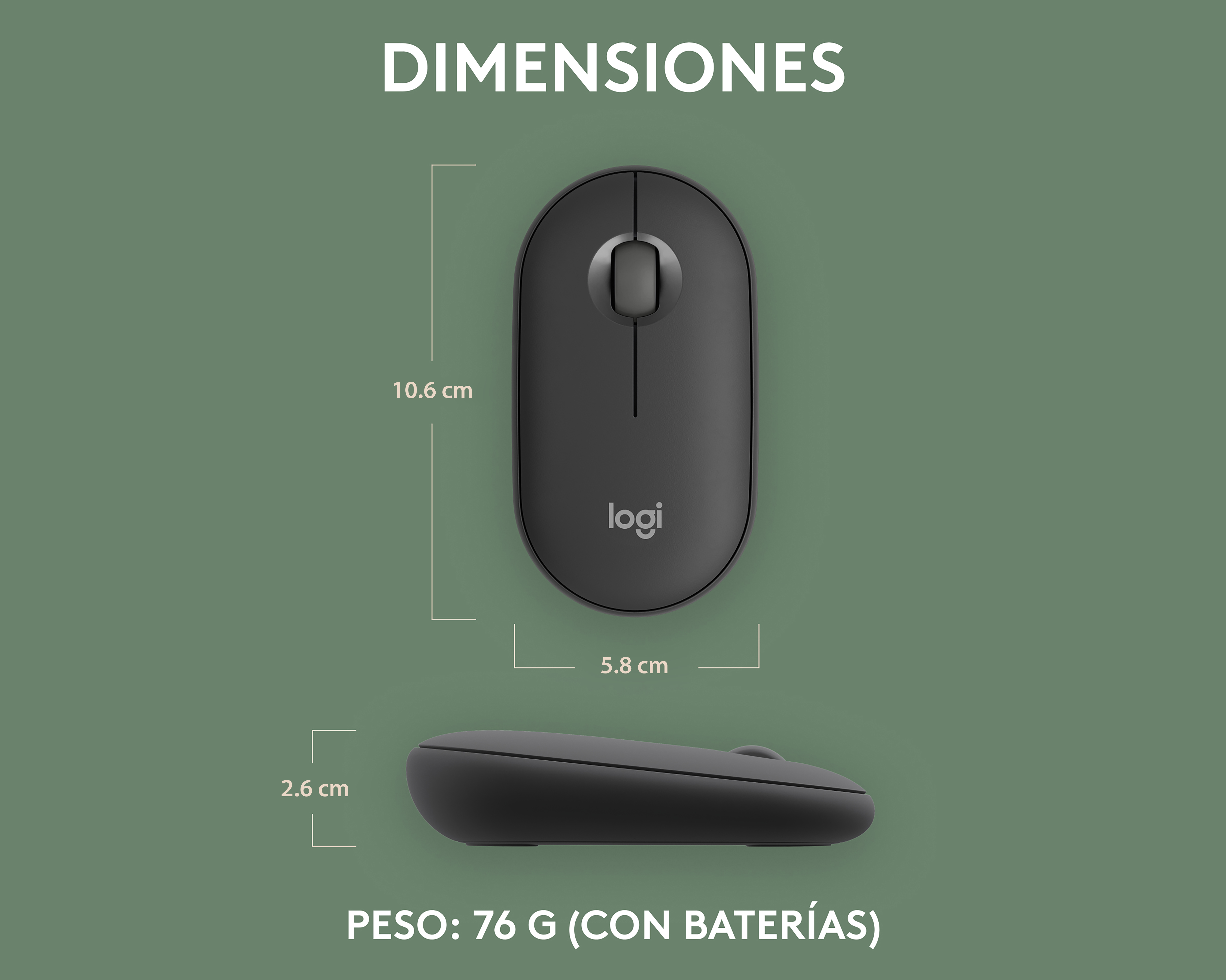 Foto 9 | Foto 9 | Mouse Inalámbrico Logitech M350S